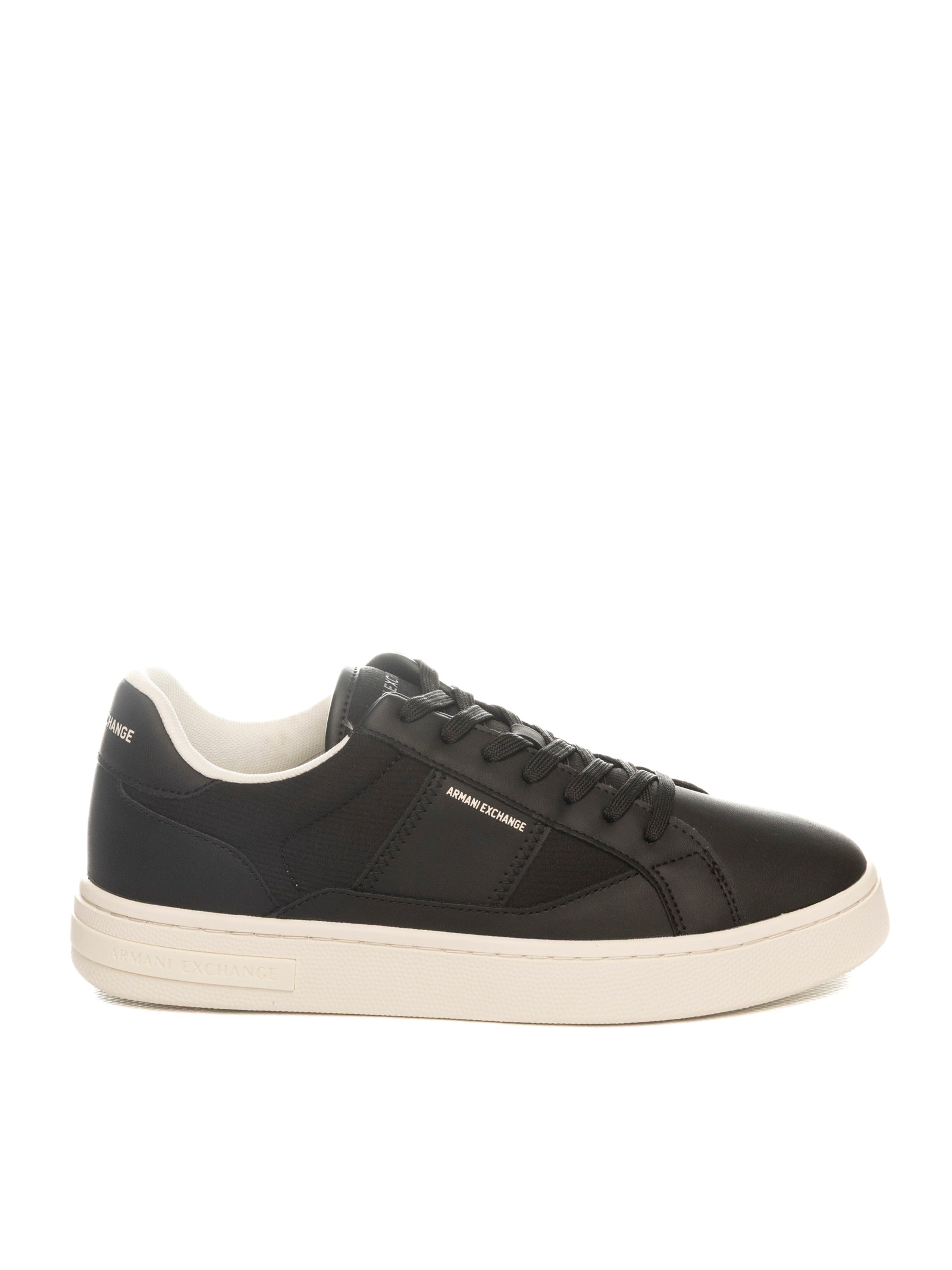 ARMANI EXCHANGE Snaker pelle nero XUX241 XV911-K001