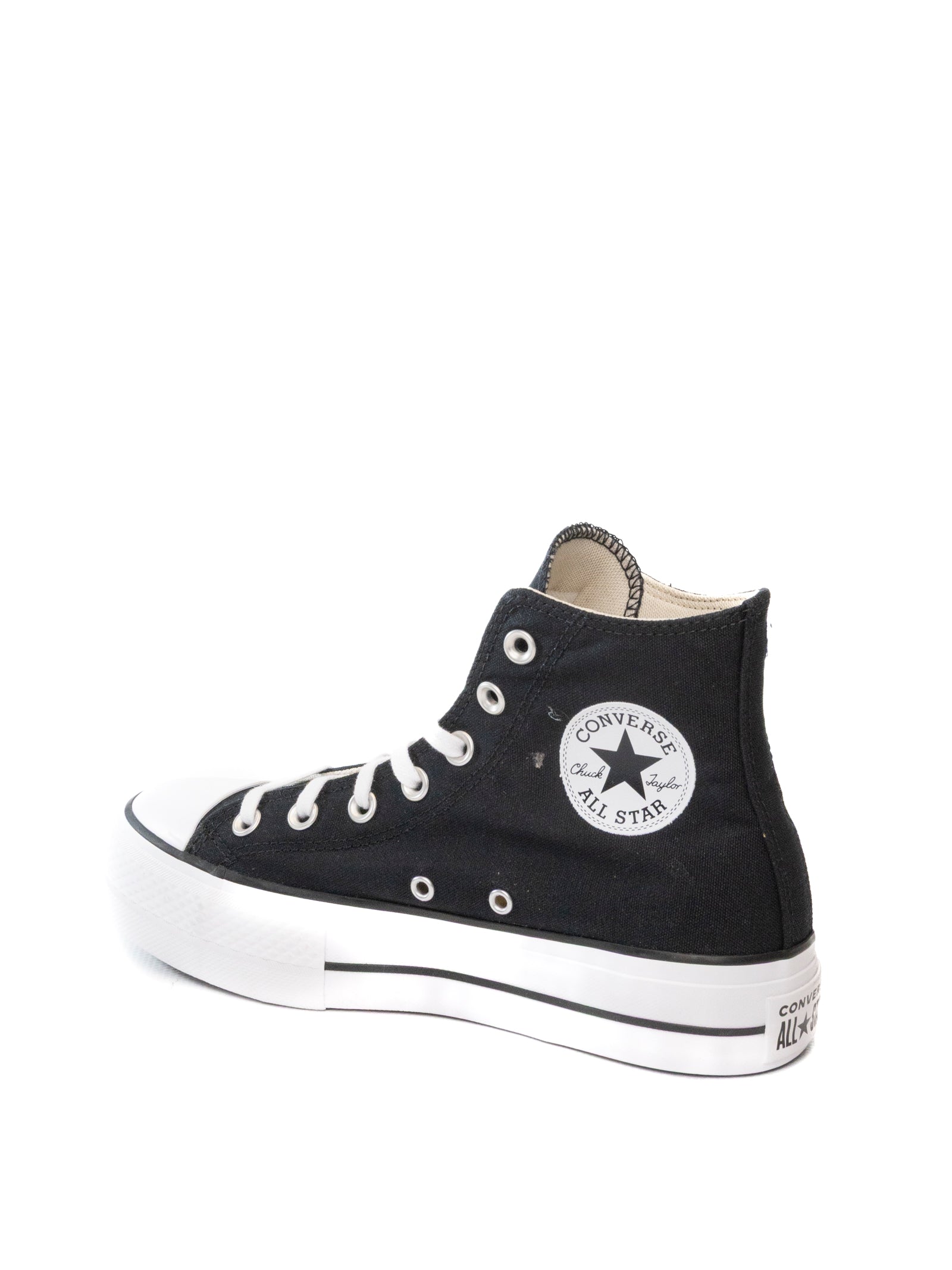 CONVERSE sneaker chuck taylor platform nero 560845C LIFTPLATHI-BLACK