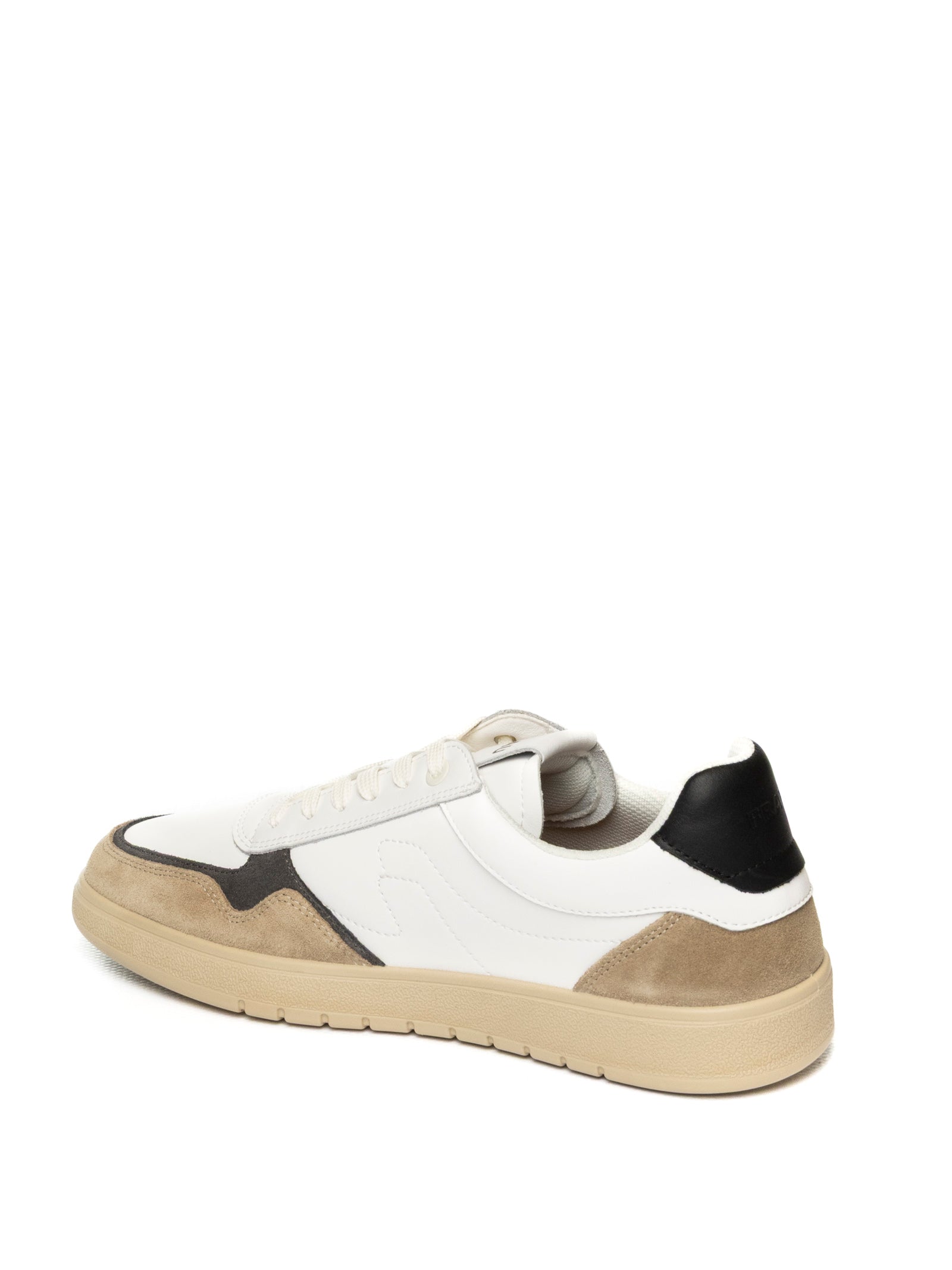 FRAU Sneaker pelle bianco/beige 11D1 SUEDE-BIA/SIBERIA