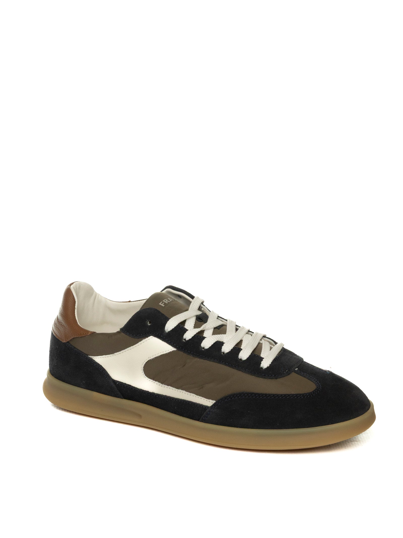FRAU Sneaker camoscio blu/fango 22D1 VEL/NYL-BLU/FANGO