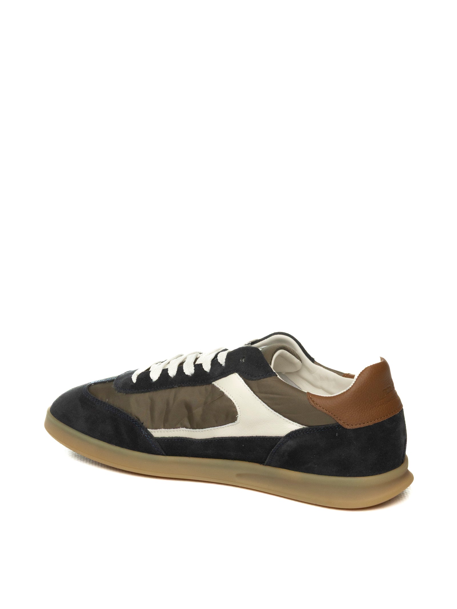 FRAU Sneaker camoscio blu/fango 22D1 VEL/NYL-BLU/FANGO