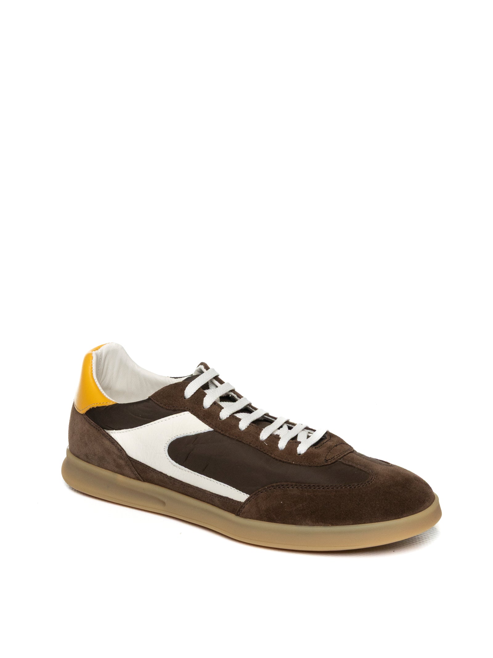 FRAU Sneaker camoscio moro 22D1 VEL/NYL-MORO