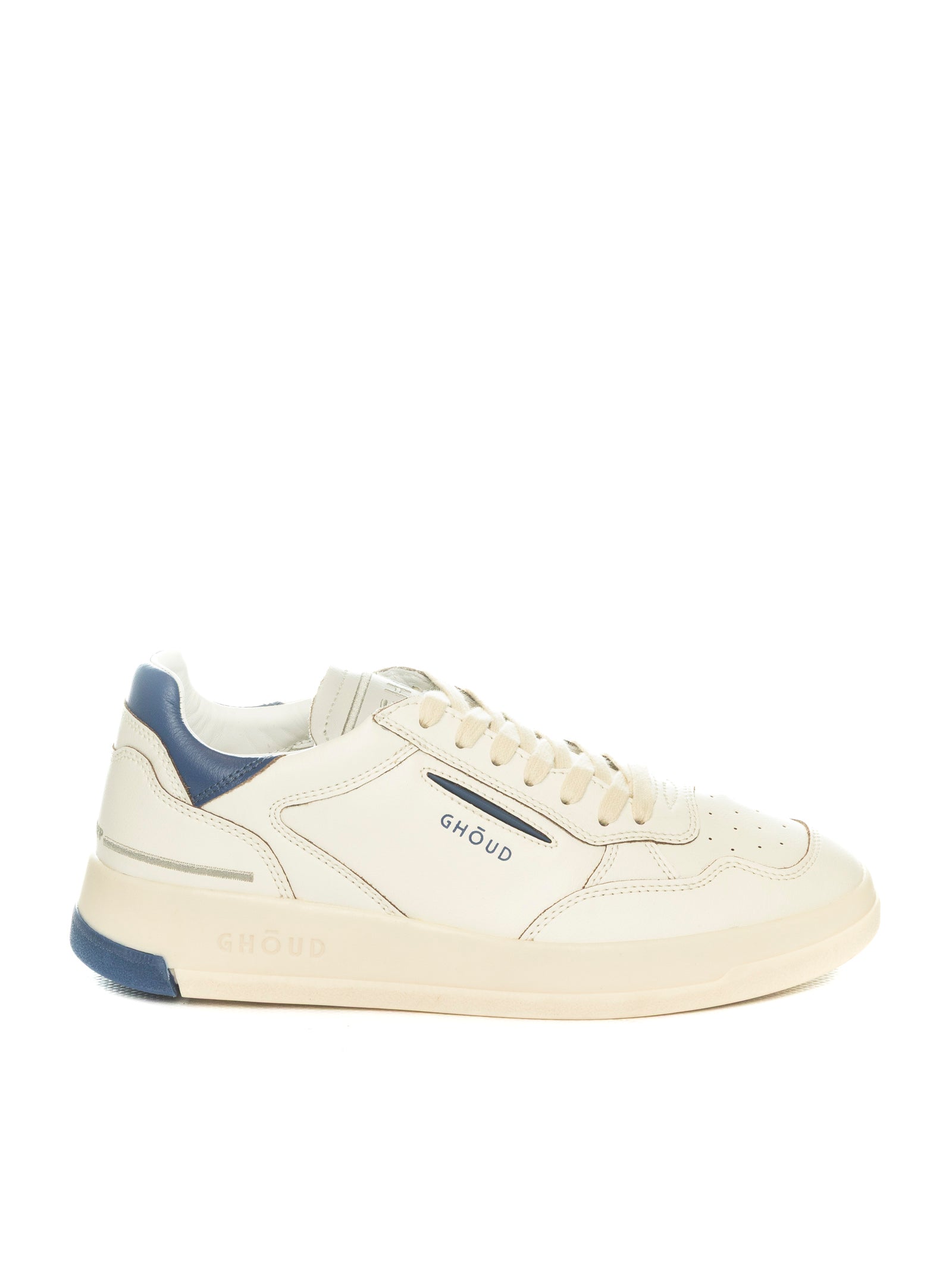 GHOUD Sneaker tweener bianco/blu<BR/> TNLM TWEENERLOW-BL05