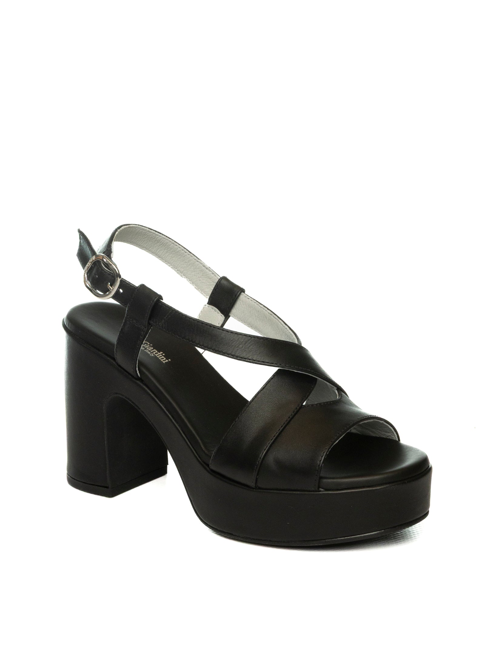 NERO GIARDINI Sandalo pelle nero 513640 TAMIGI-NERO