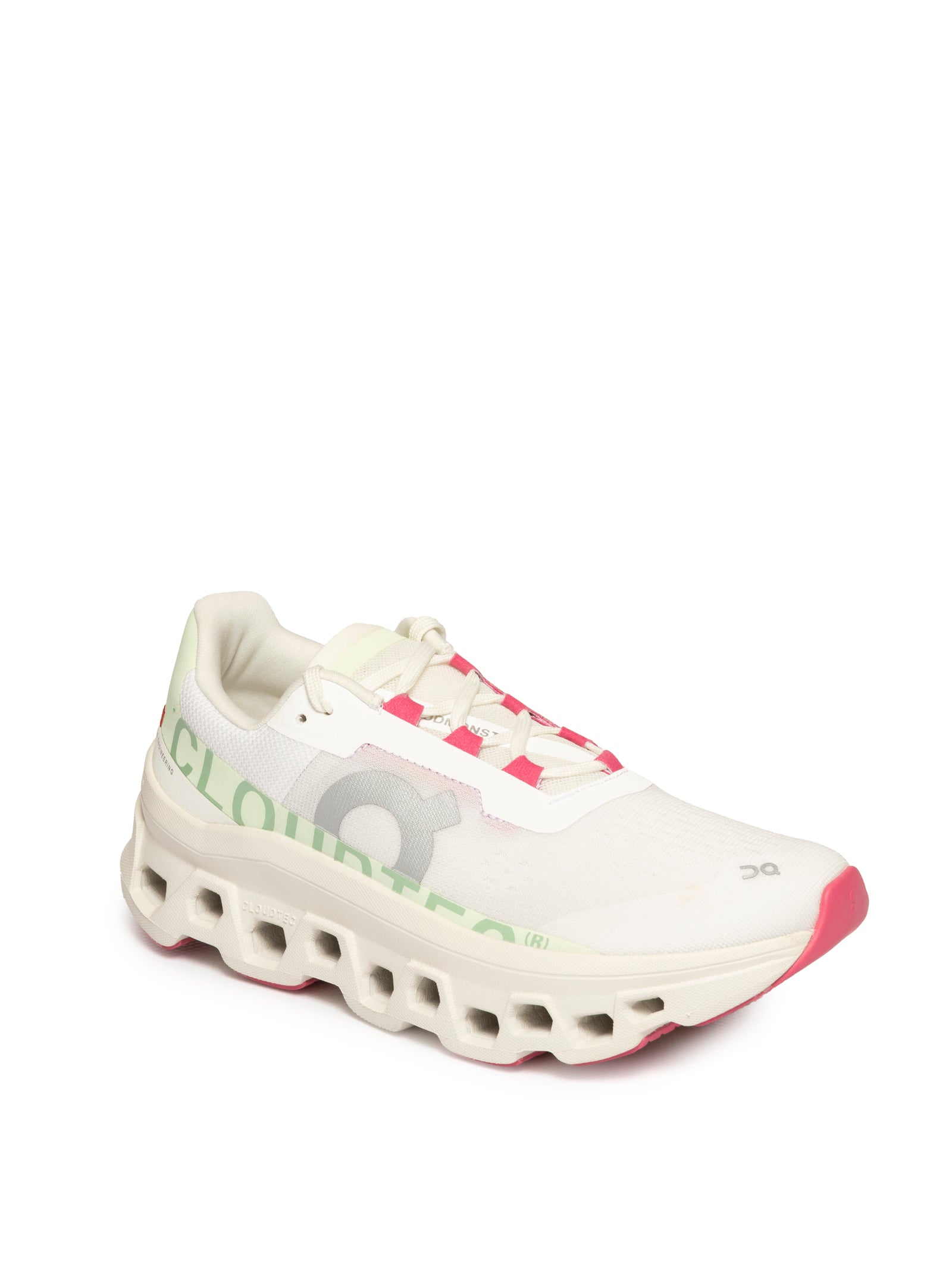 ON Sneaker cloudmonster bianco/rosa CLOUDMONSTER D 61.9-7725