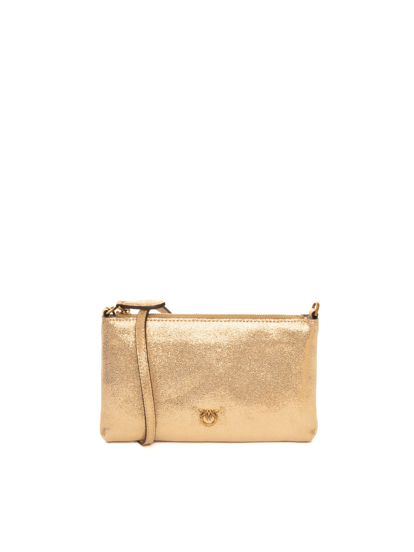 PINKO Mini Flat Love Bag Simply oro 104277-A27K FLATMINI-HI0Q