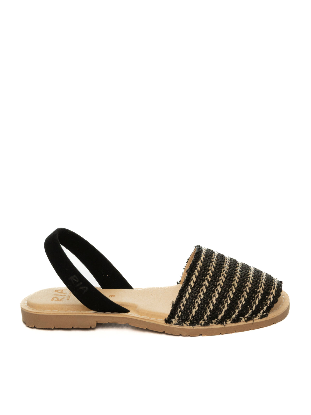 RIA MENORCA Minorchina rafia nero 27600 RAFIA-NEGRO