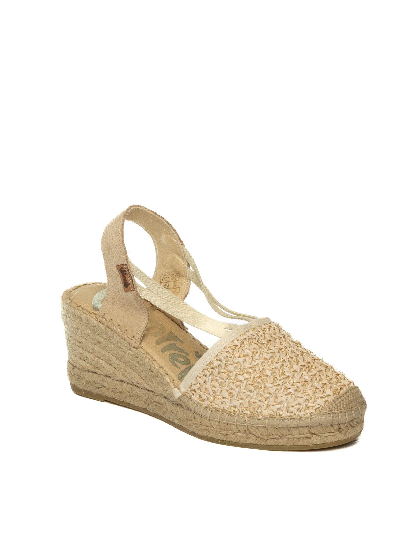 VIDORRETA Espadrillas raffia crudo 18400 RAFIA-CRUDO