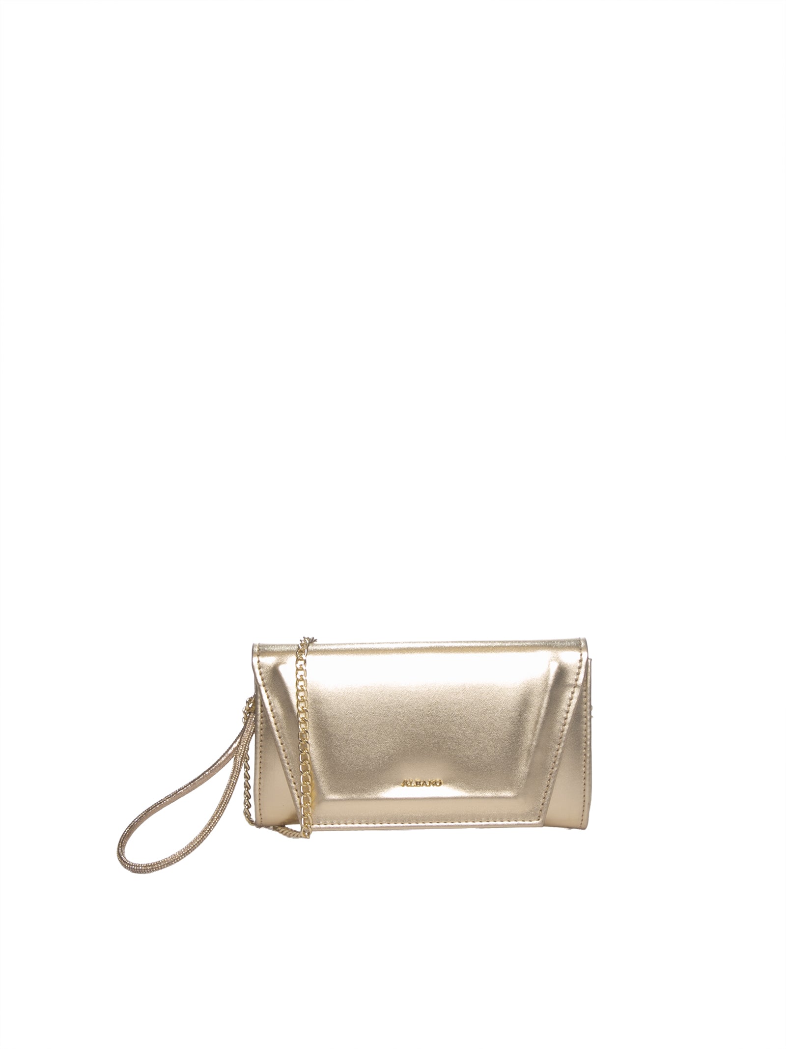 ALBANO borsa mini metal platino A1010 METAL-PLATINO