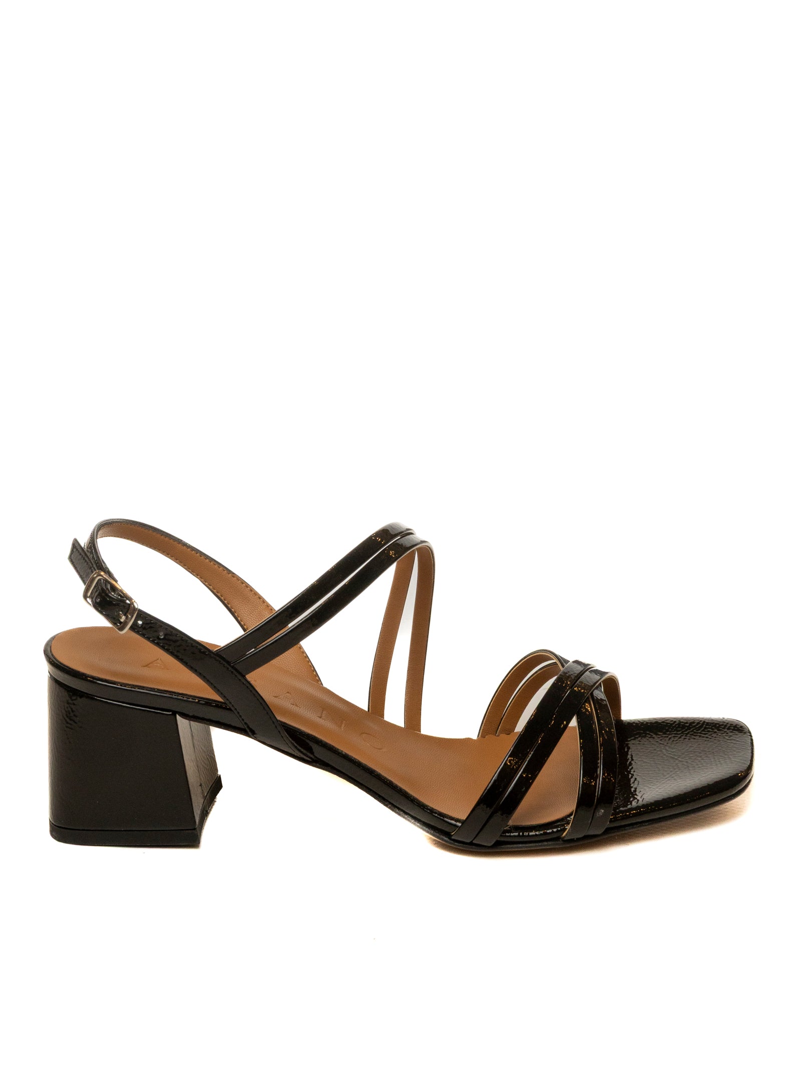 ALBANO Sandalo naplak nero 414 NAPLAK-NERO