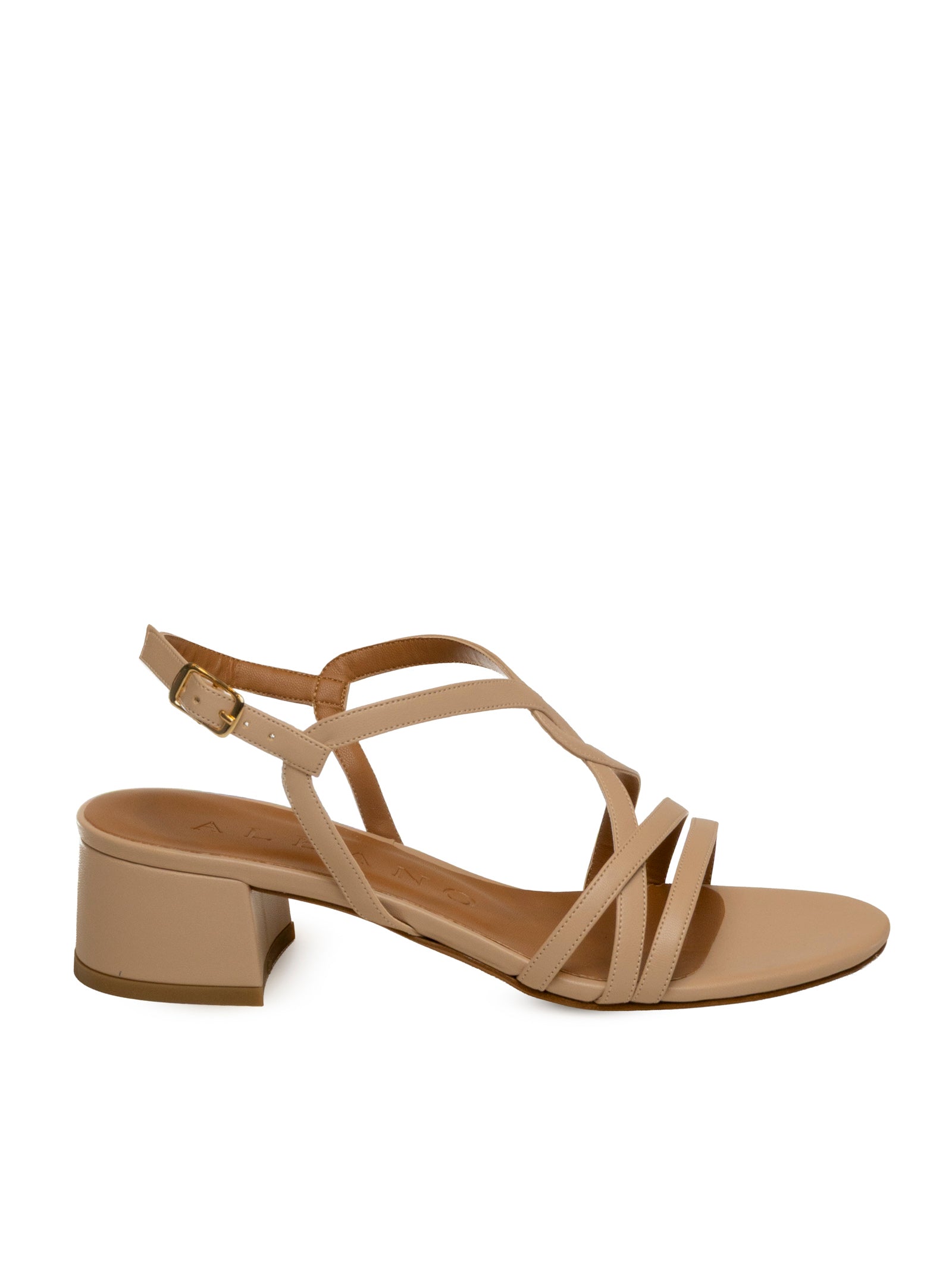 ALBANO sandalo pelle nude 422 SOFT-NUDE