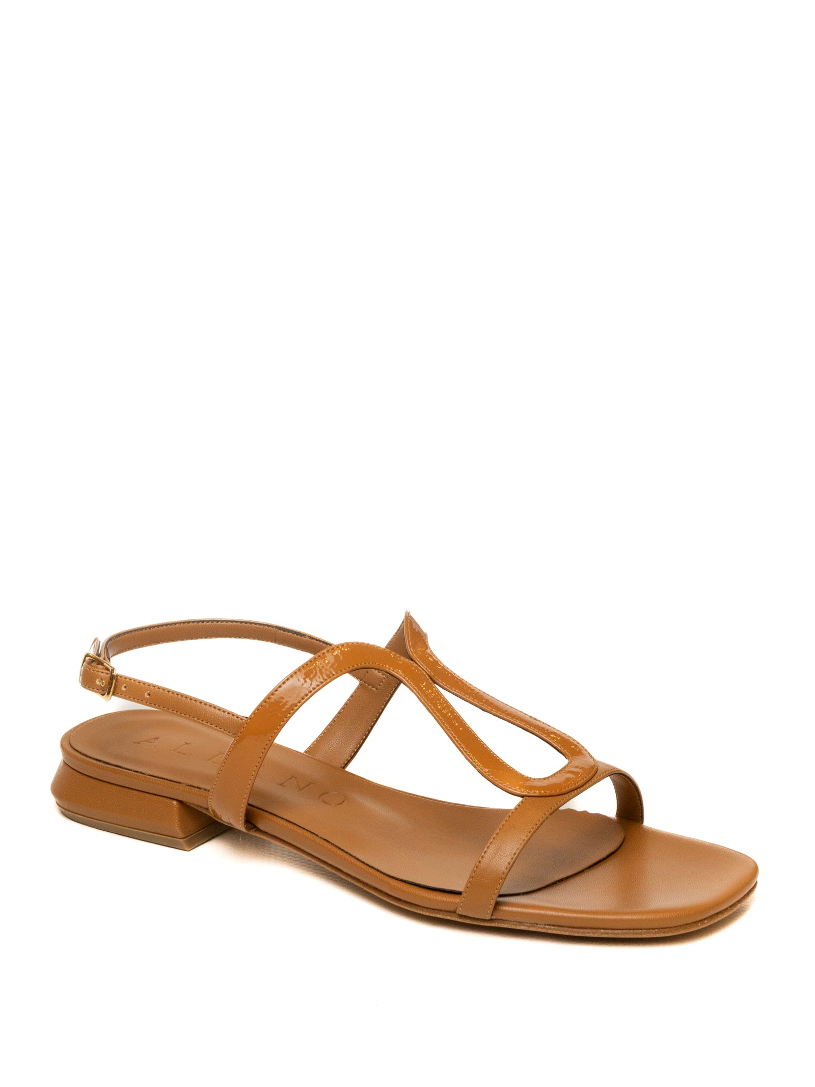 ALBANO Sandalo pelle cuoio 431 SOFT/NAP-CUOIO