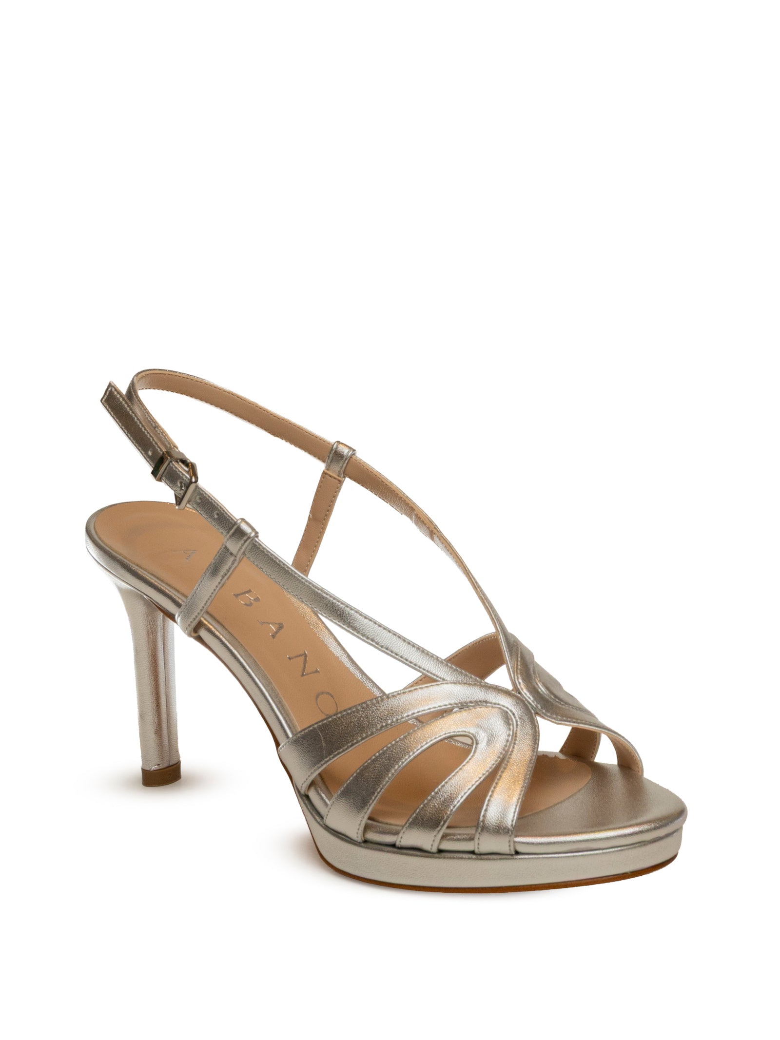 ALBANO sandalo pelle argento 5507 SOFT-ARG