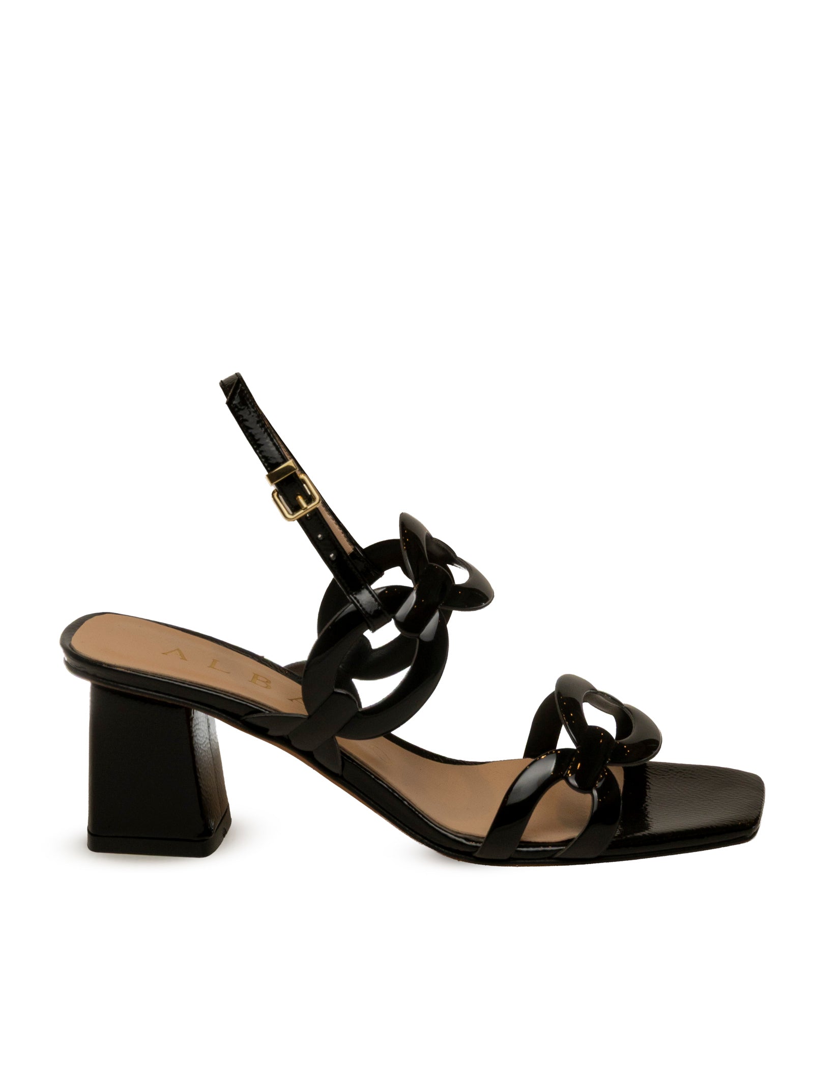 ALBANO Sandalo naplak nero 5560 NAPLAK-NERO