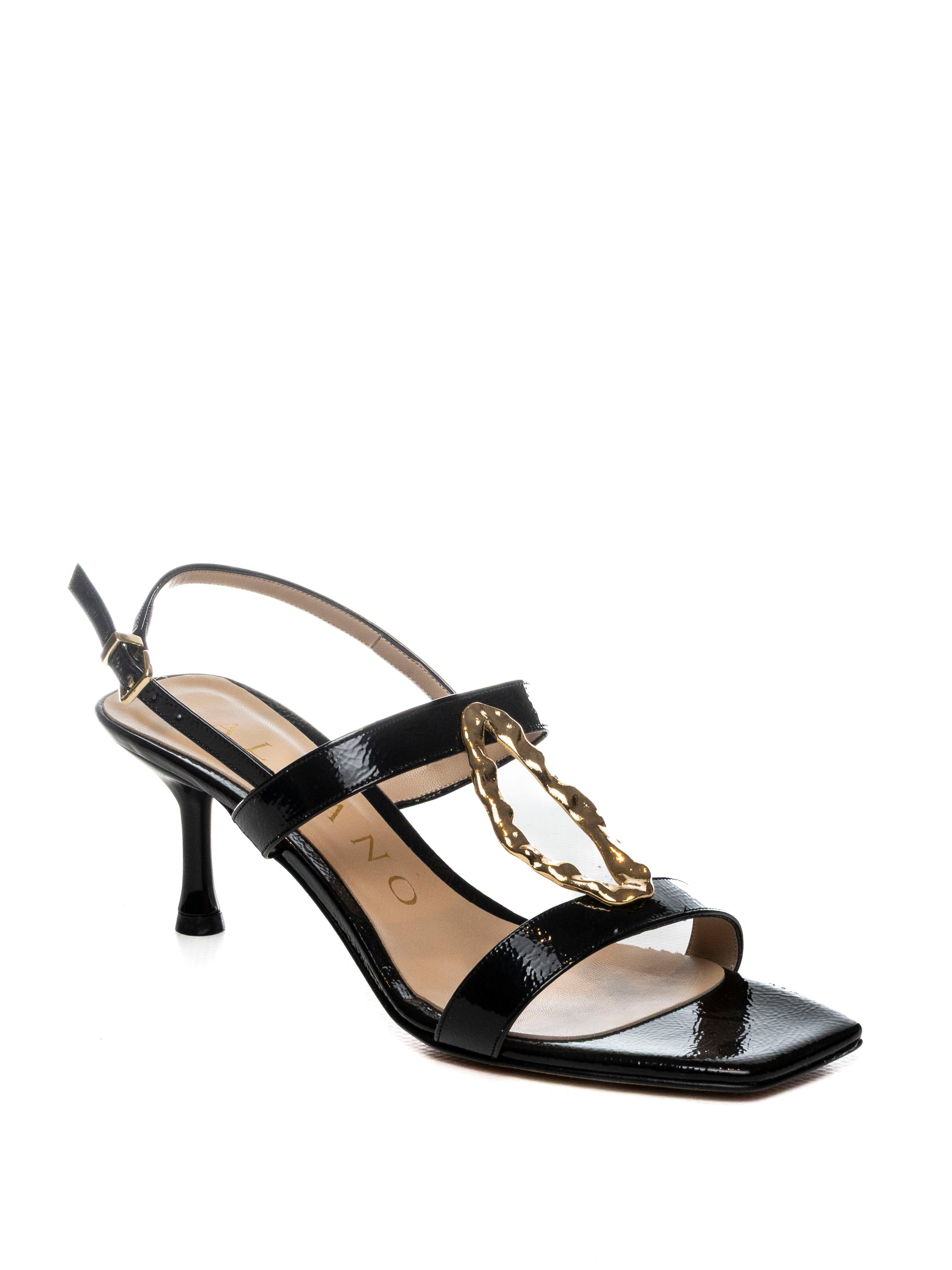 ALBANO Sandalo naplak nero 5578 NAPLAK-NERO