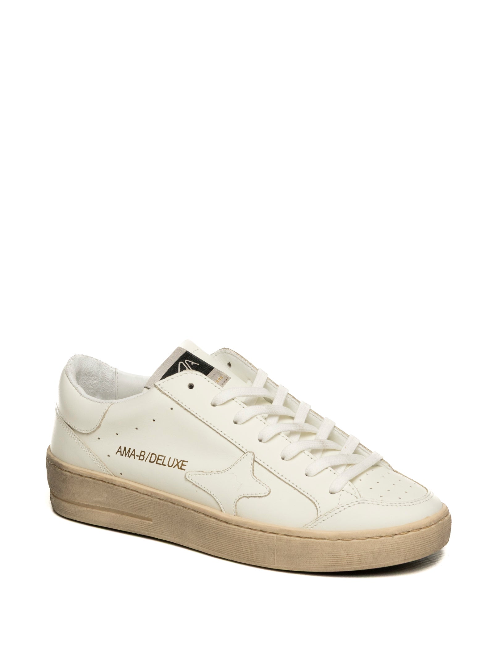 AMA BRAND DELUXE Sneaker slam bianco SLAM D 4524-BIANCO