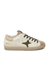 White/green