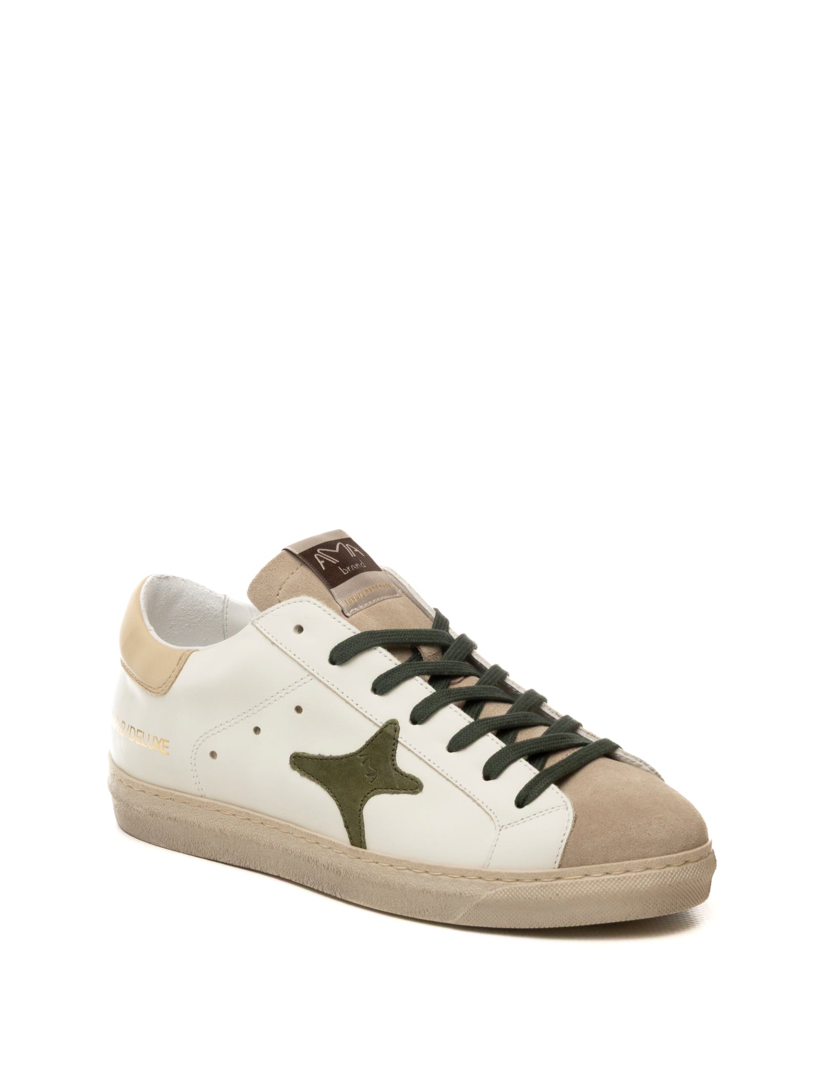 AMA BRAND DELUXE Sneaker snk bianco/verde SNK 4513-BIA/VERDE