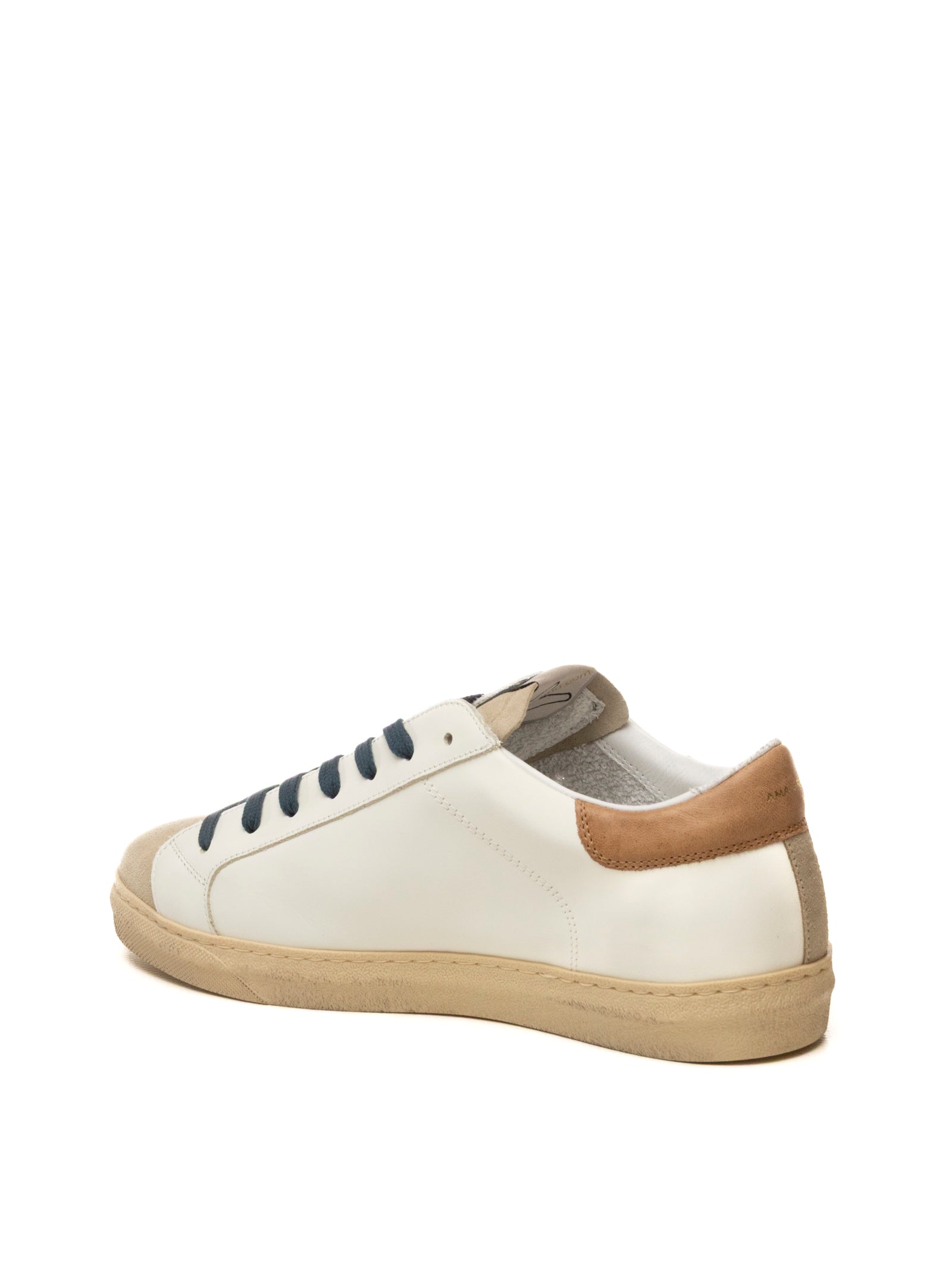 AMA BRAND DELUXE Sneaker snk bianco/taupe SNK 4516-BIA/TAUPE