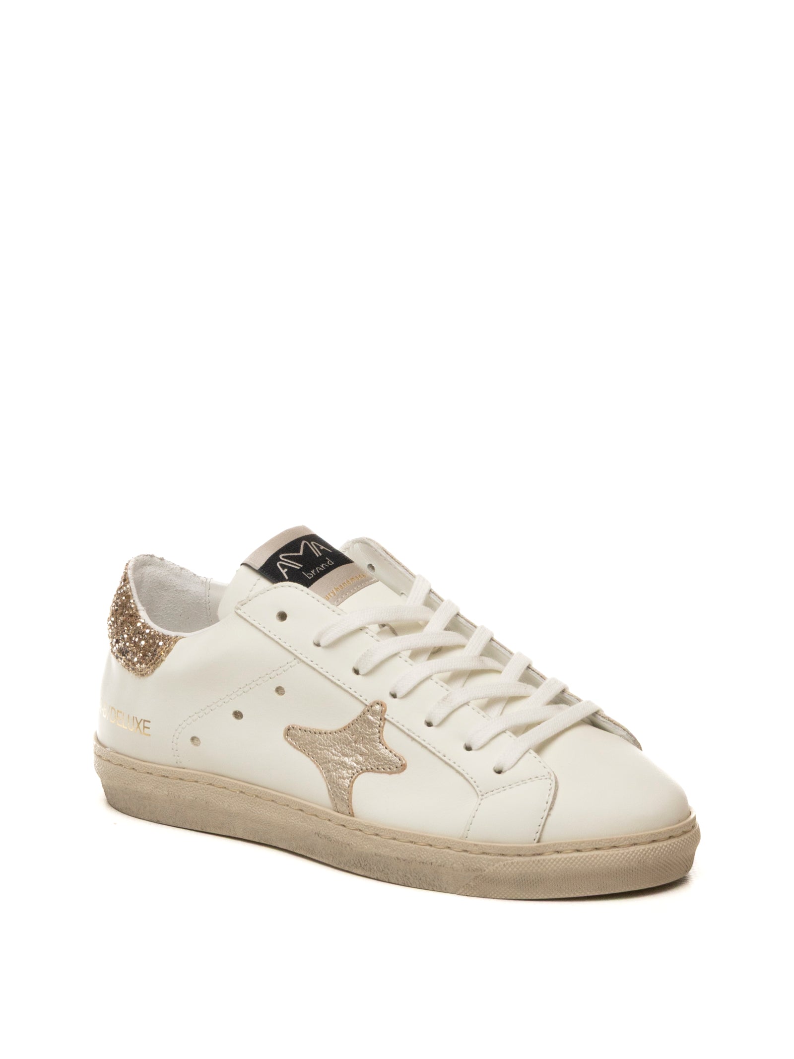 AMA BRAND DELUXE Sneaker snk bianco/oro SNK D 4500-BIA/ORO
