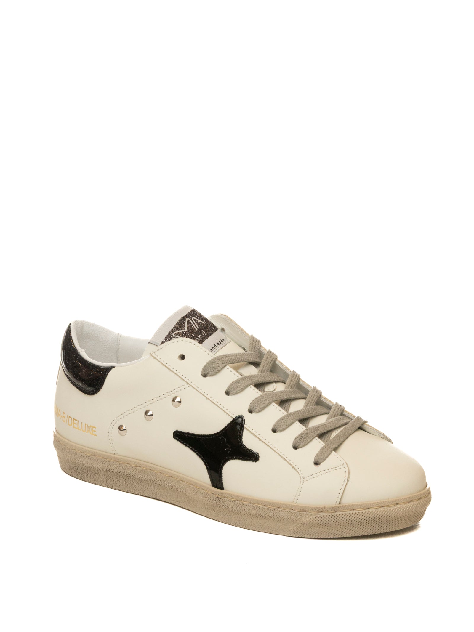 AMA BRAND DELUXE Sneaker snk bianco/nero SNK D 4505-BIA/NERO