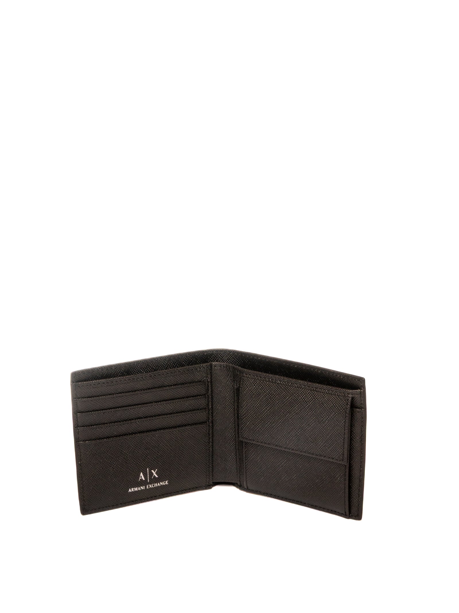 ARMANI EXCHANGE portafoglio logo nero XM000167 AF12702-UC001