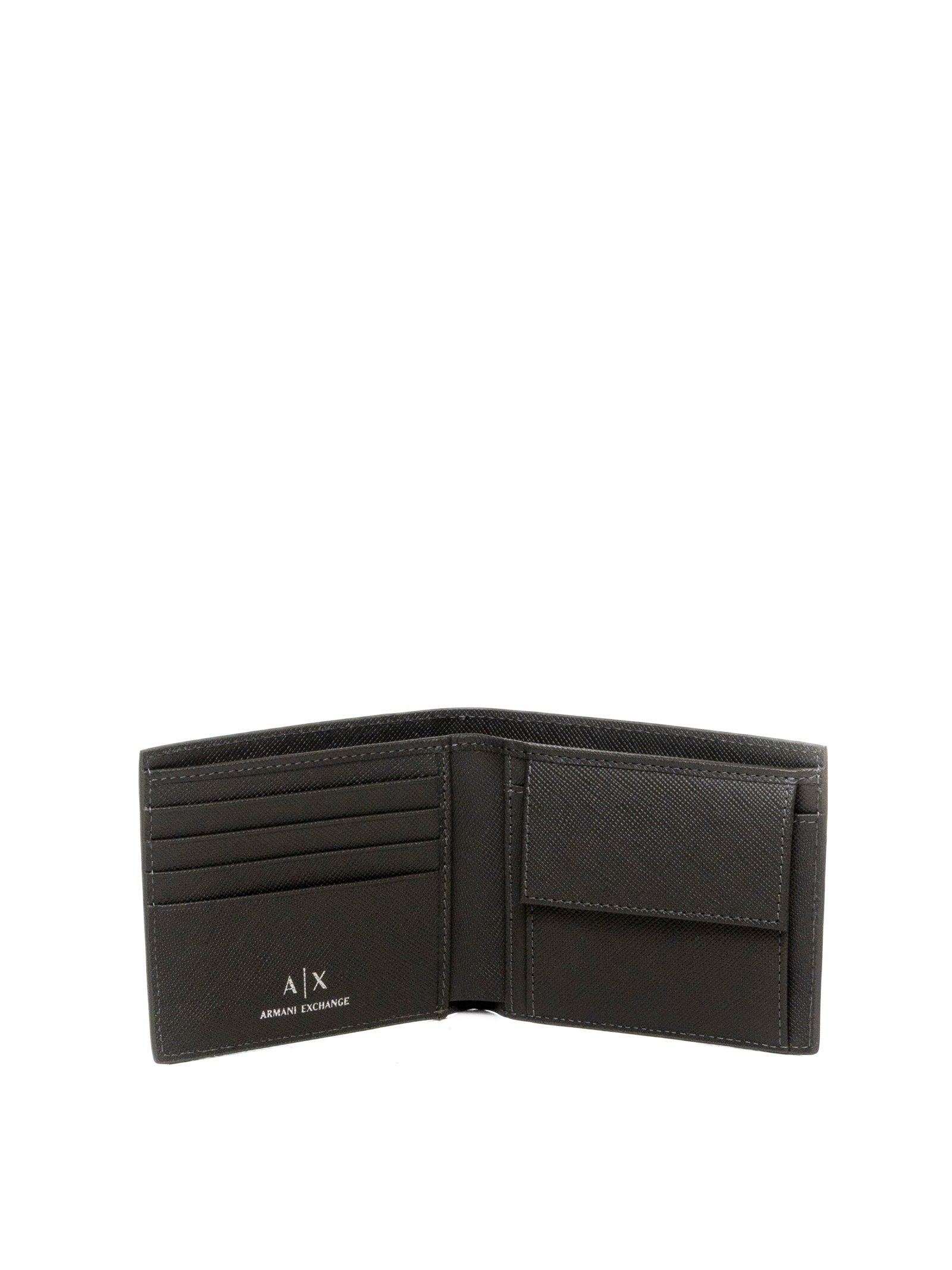 ARMANI EXCHANGE portafoglio logo marrone XM000167 AS12702-U8144