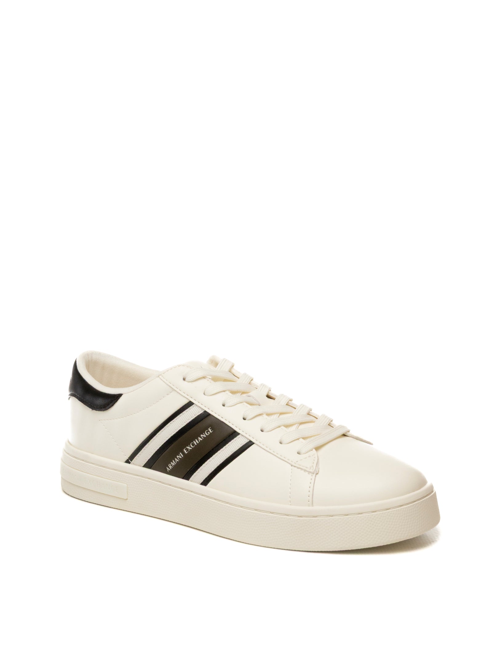 ARMANI EXCHANGE Sneaker pelle bianco/nero XM002198 AF21421-MZ439