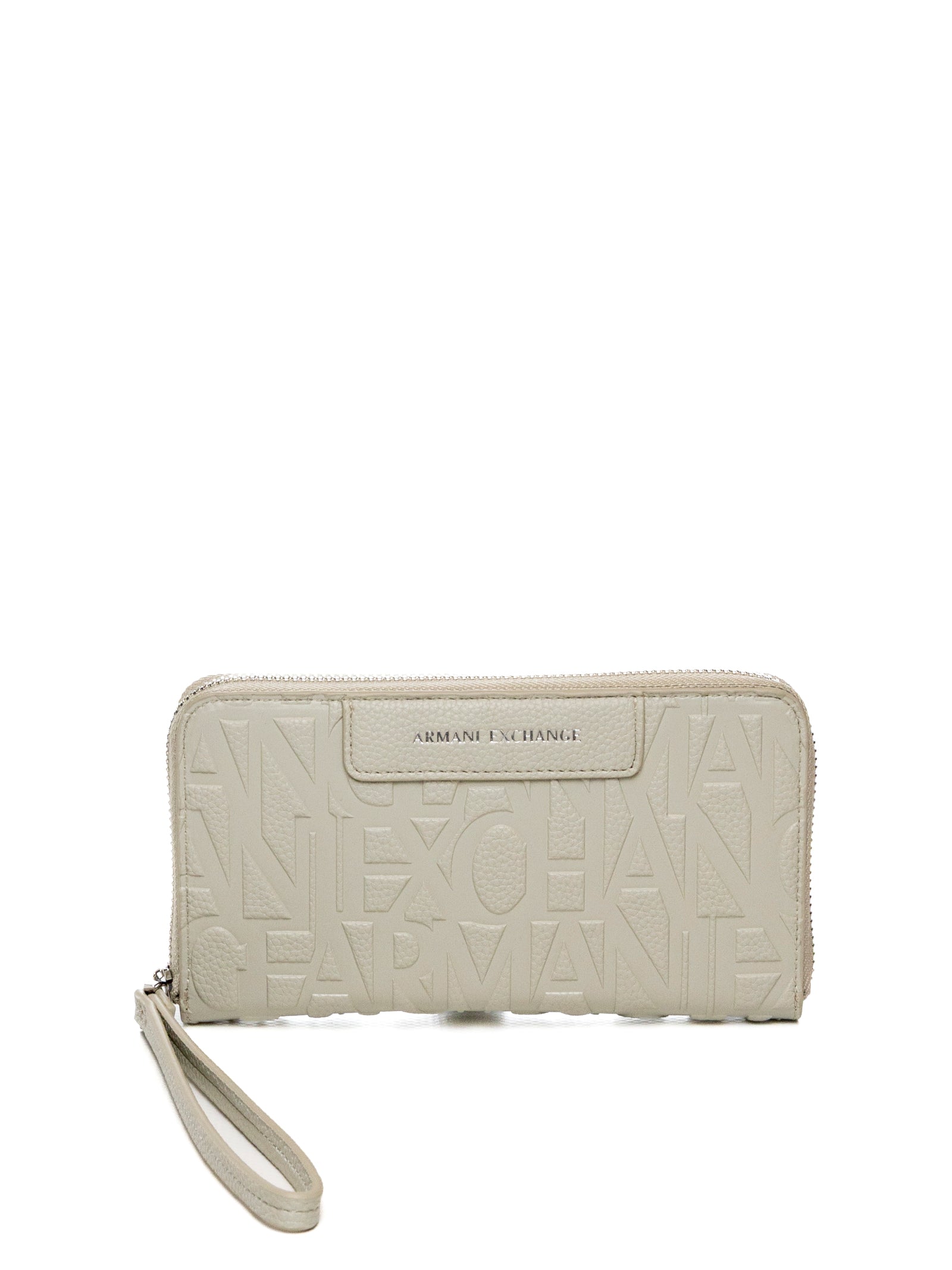 ARMANI EXCHANGE Portafogli pelle avorio XW001606 AF15774-U6275