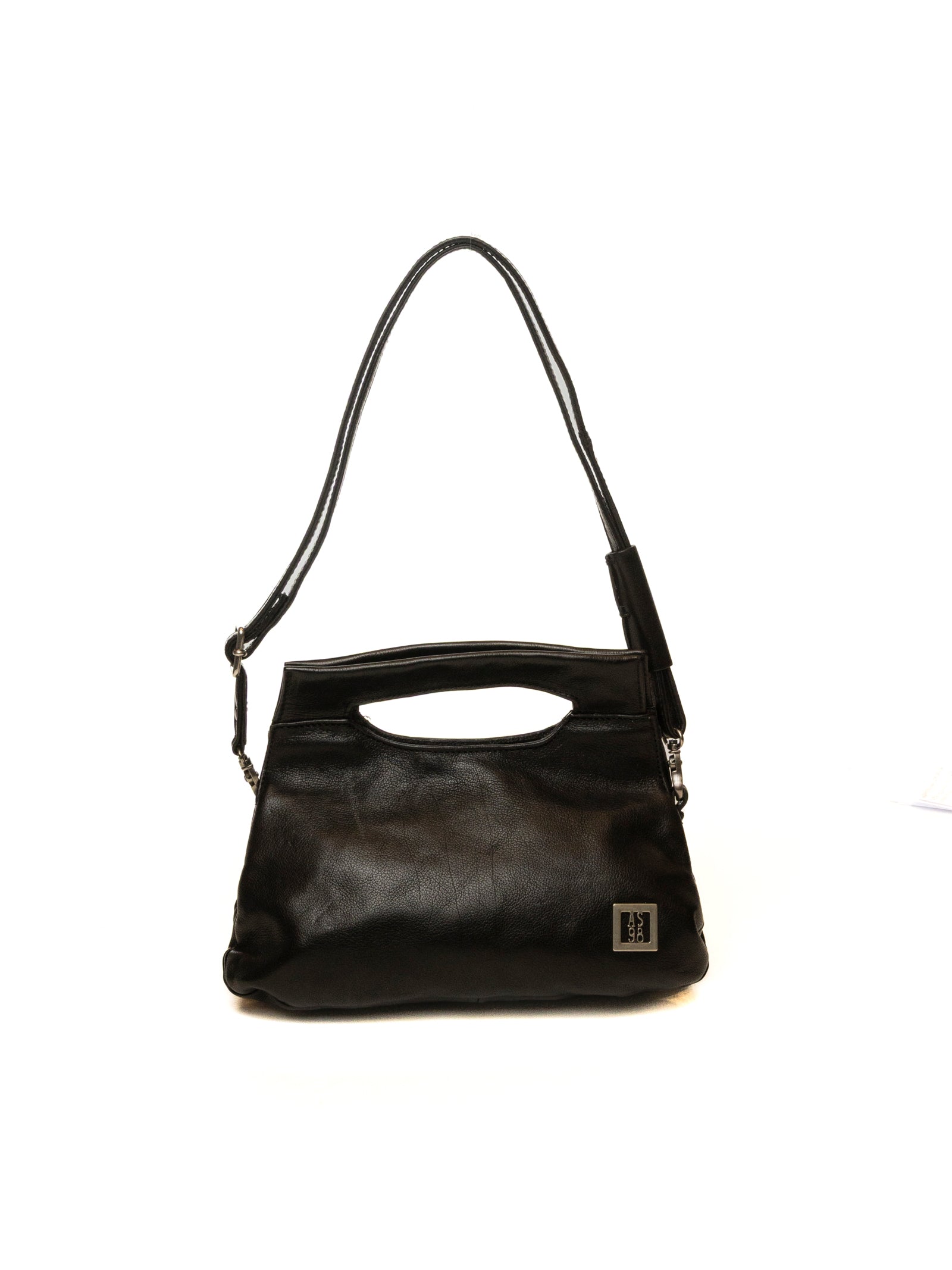 AS98 borsa a mano nera 200804 PELLE-NERO