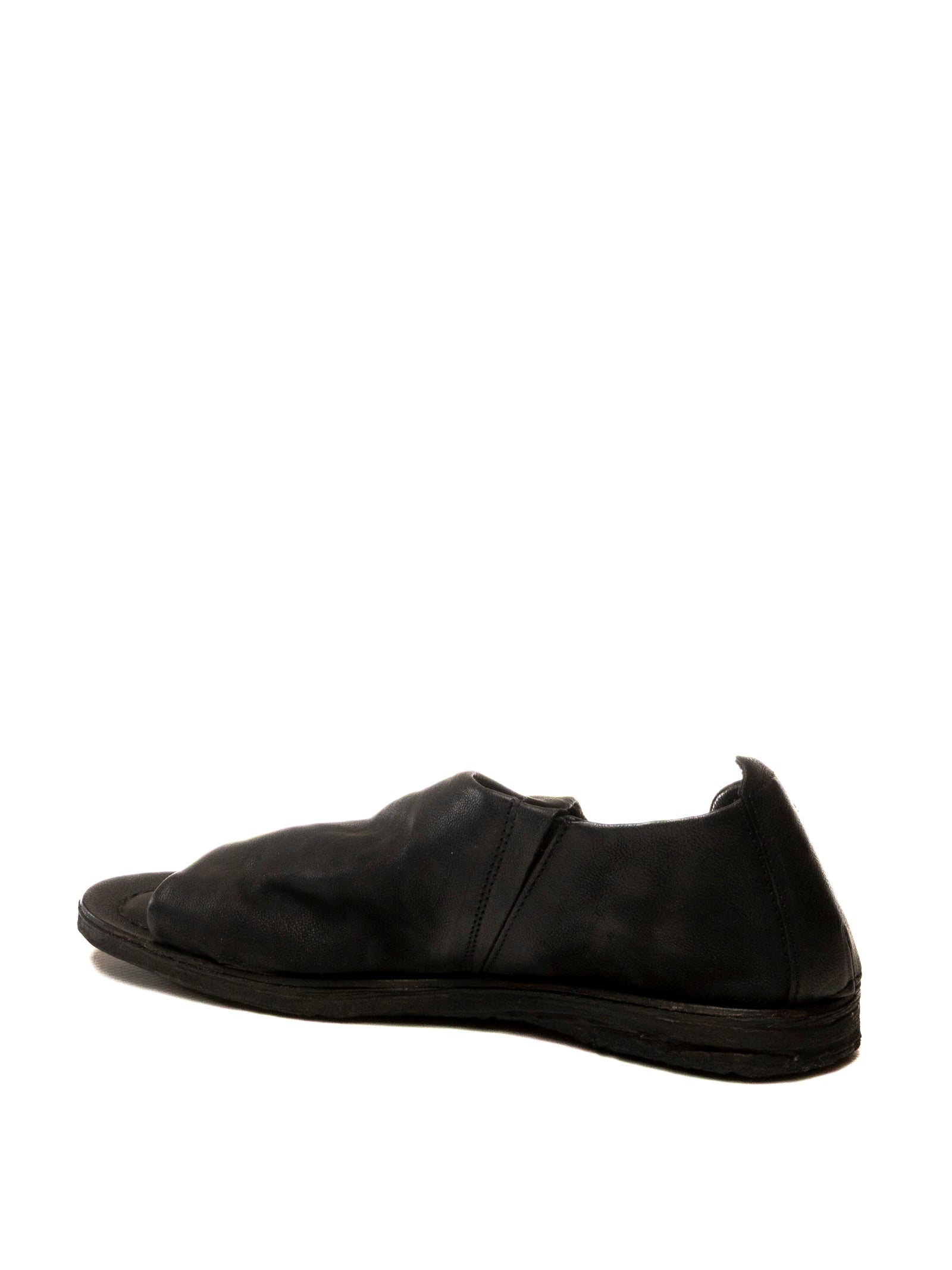 AS98 Spuntata pelle nero A16074 PELLE-NERO