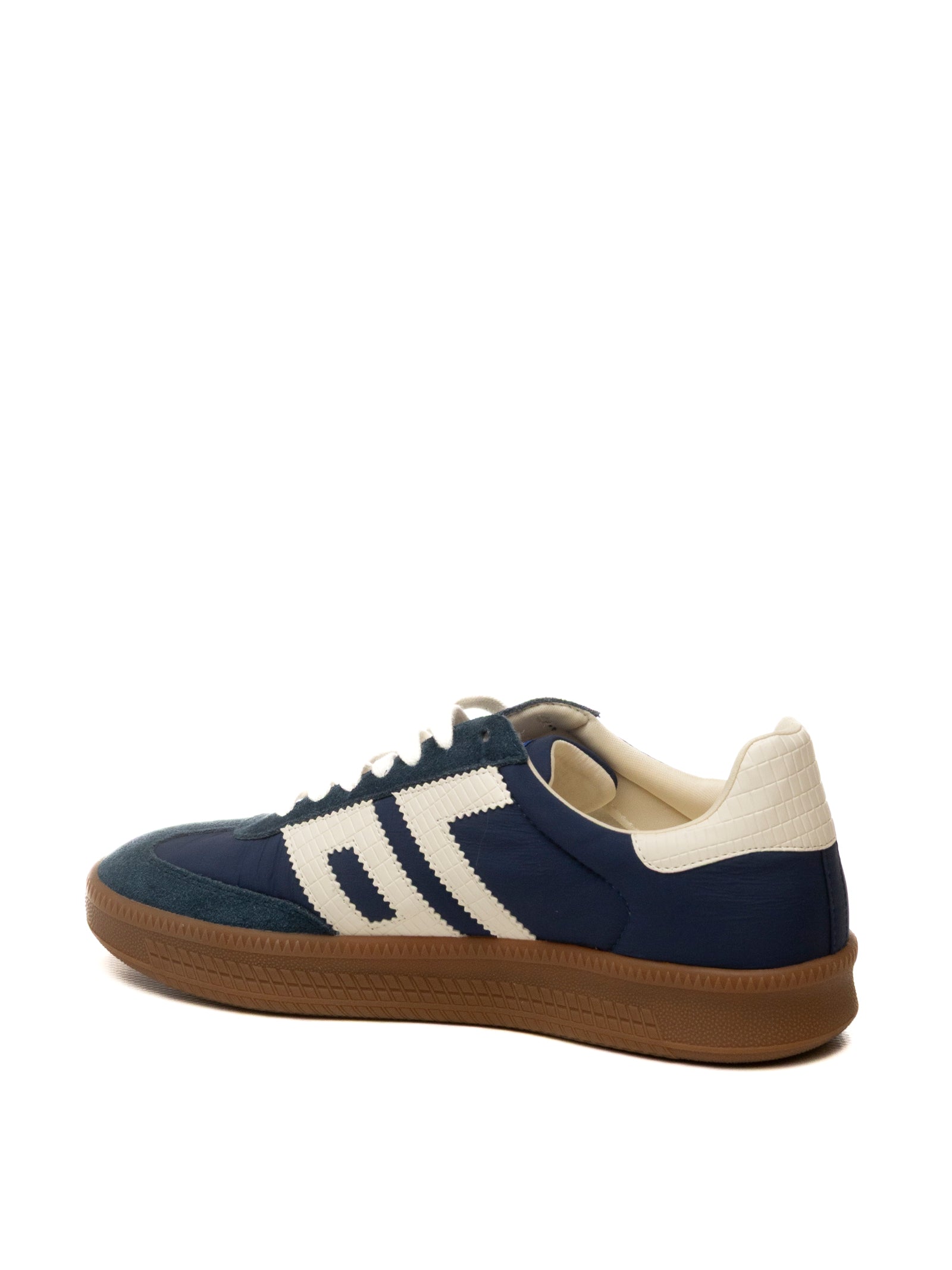 BACK 70 Sneaker double nylon navy DOUBLE V26-106 NYLON NAVY