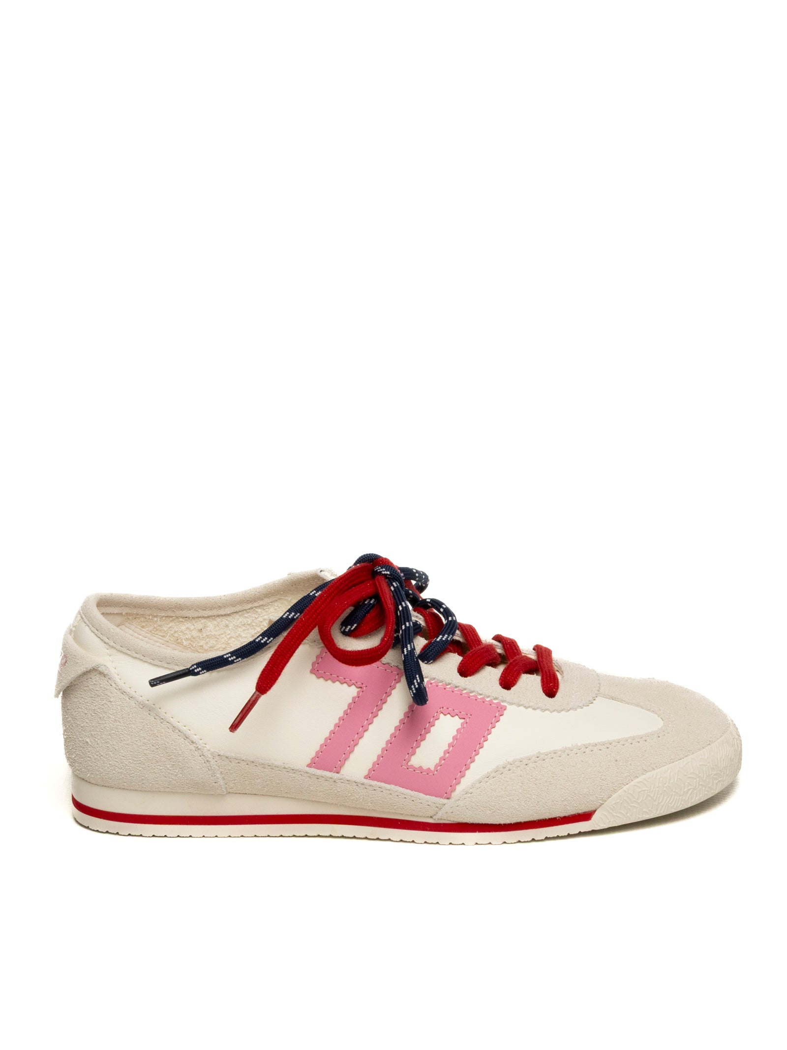 BACK 70 Sneaker leon bianco/rosa LEON B26-106 PINK