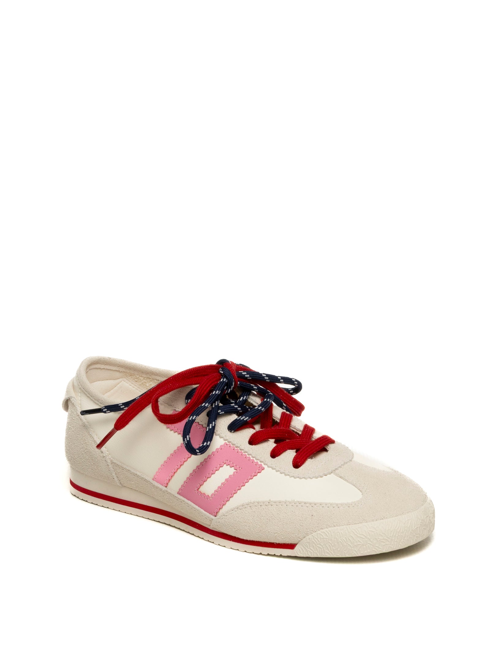 BACK 70 Sneaker leon bianco/rosa LEON B26-106 PINK
