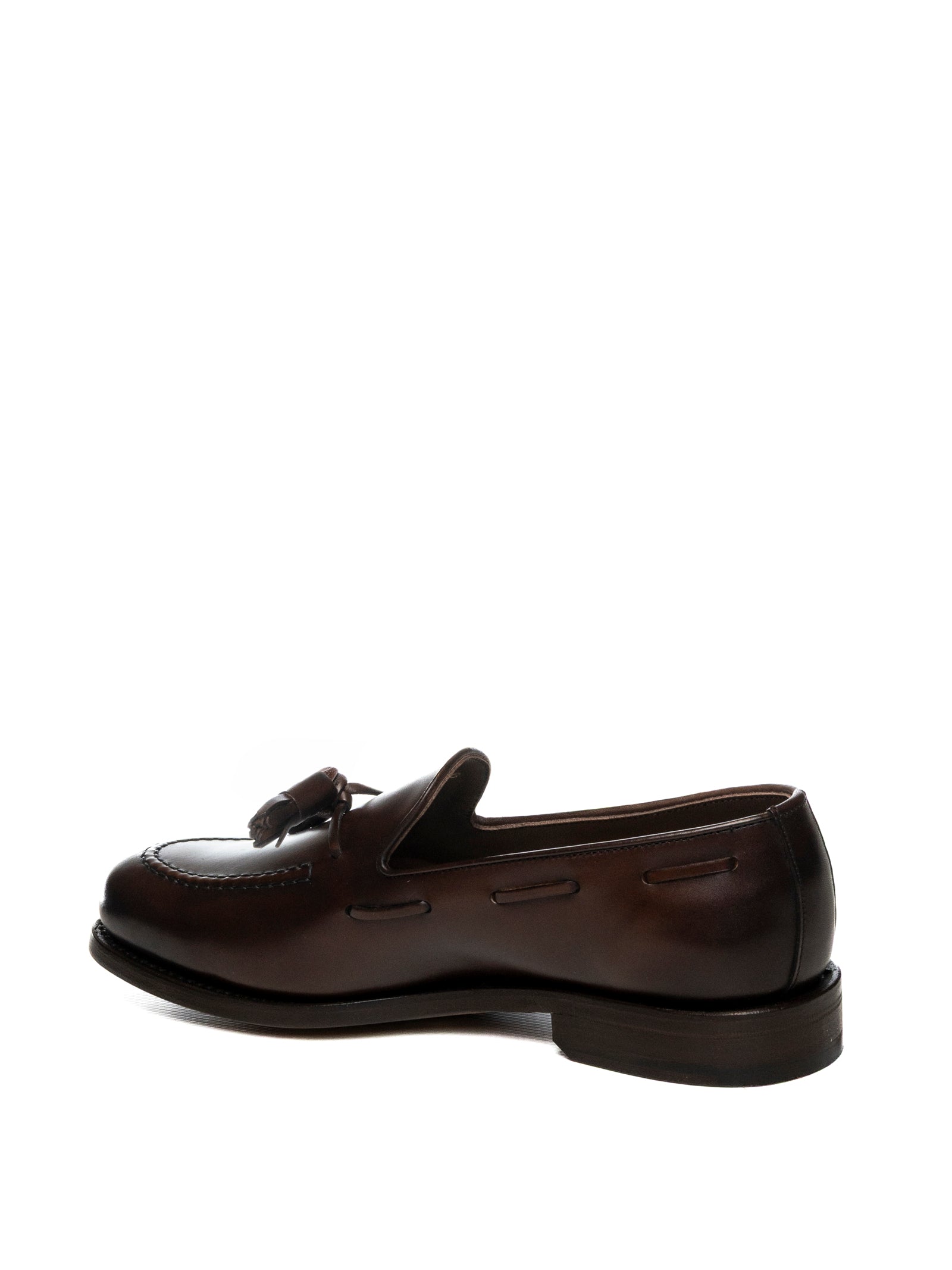 BERWICK Mocassino nappine spazzolato moro 5139 NOMERA-MORO