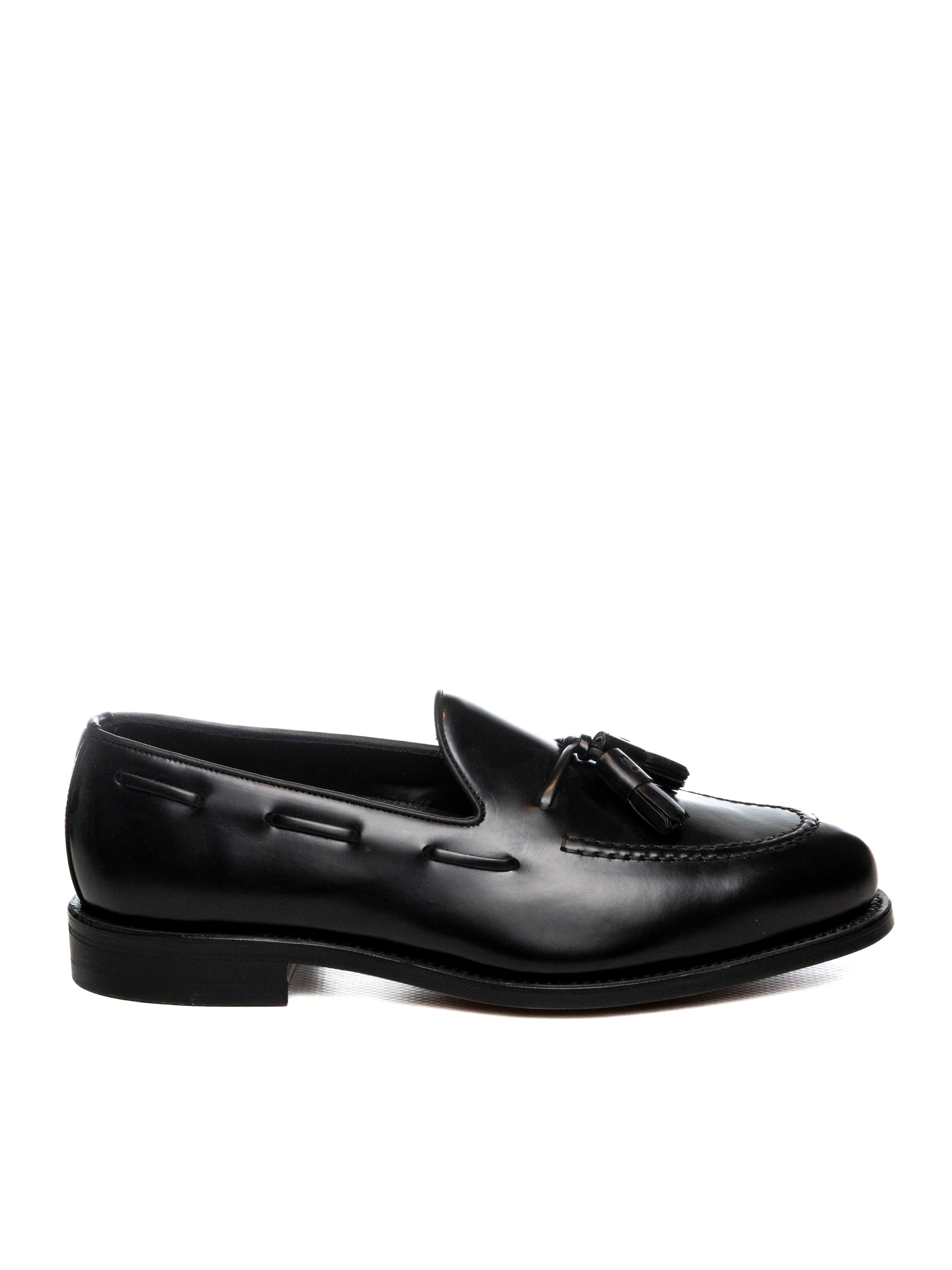 BERWICK Mocassino nappine spazzolato nero 5139 ROIS-BLACK