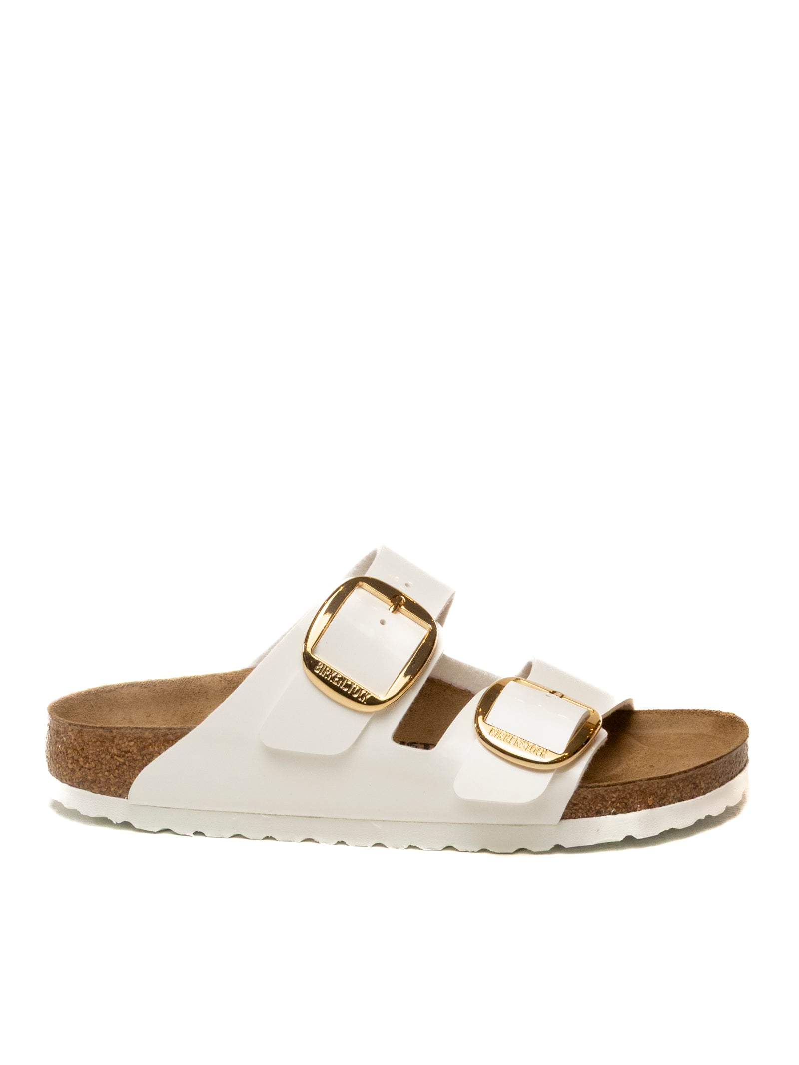 BIRKENSTOCK Sandalo arizona big buckle vernice bianco ARIZONA BIG BUCKLE 1019818-WHITE