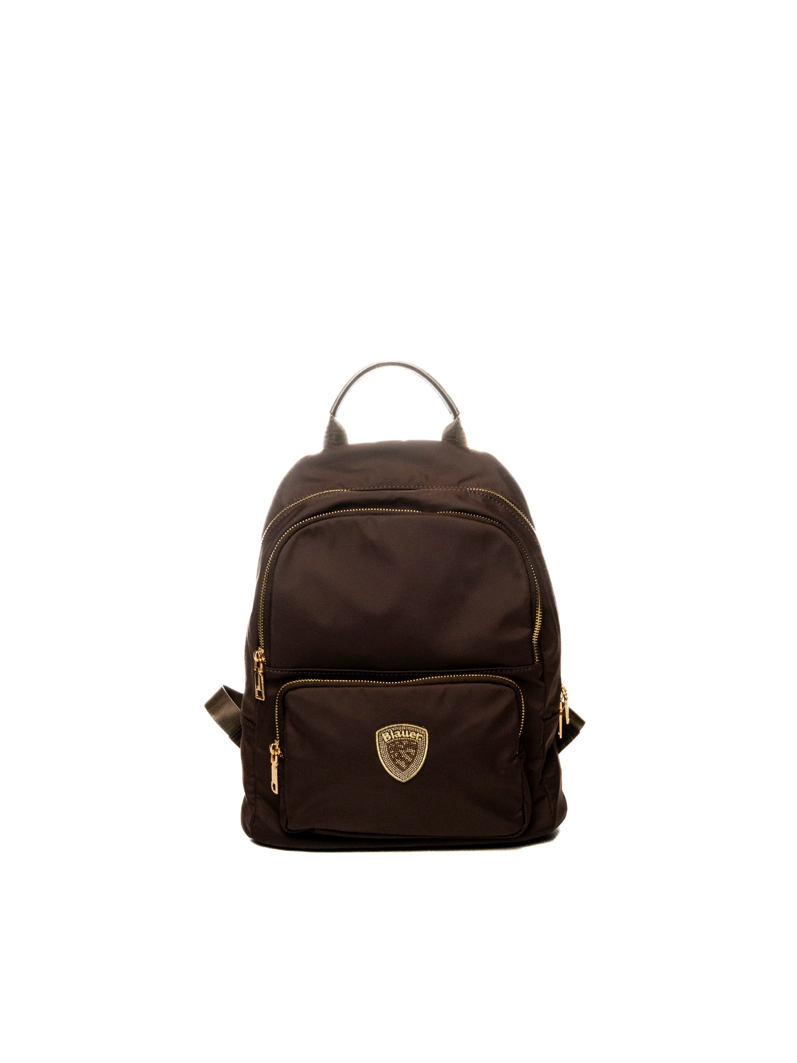 BLAUER zaino nylon marrone FREYA01 NYLON-D.BROWN