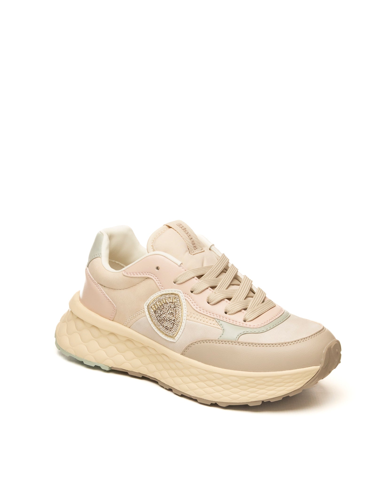 BLAUER Sneaker lynn crema/nude LYNN01 TESS-CRE/NUD