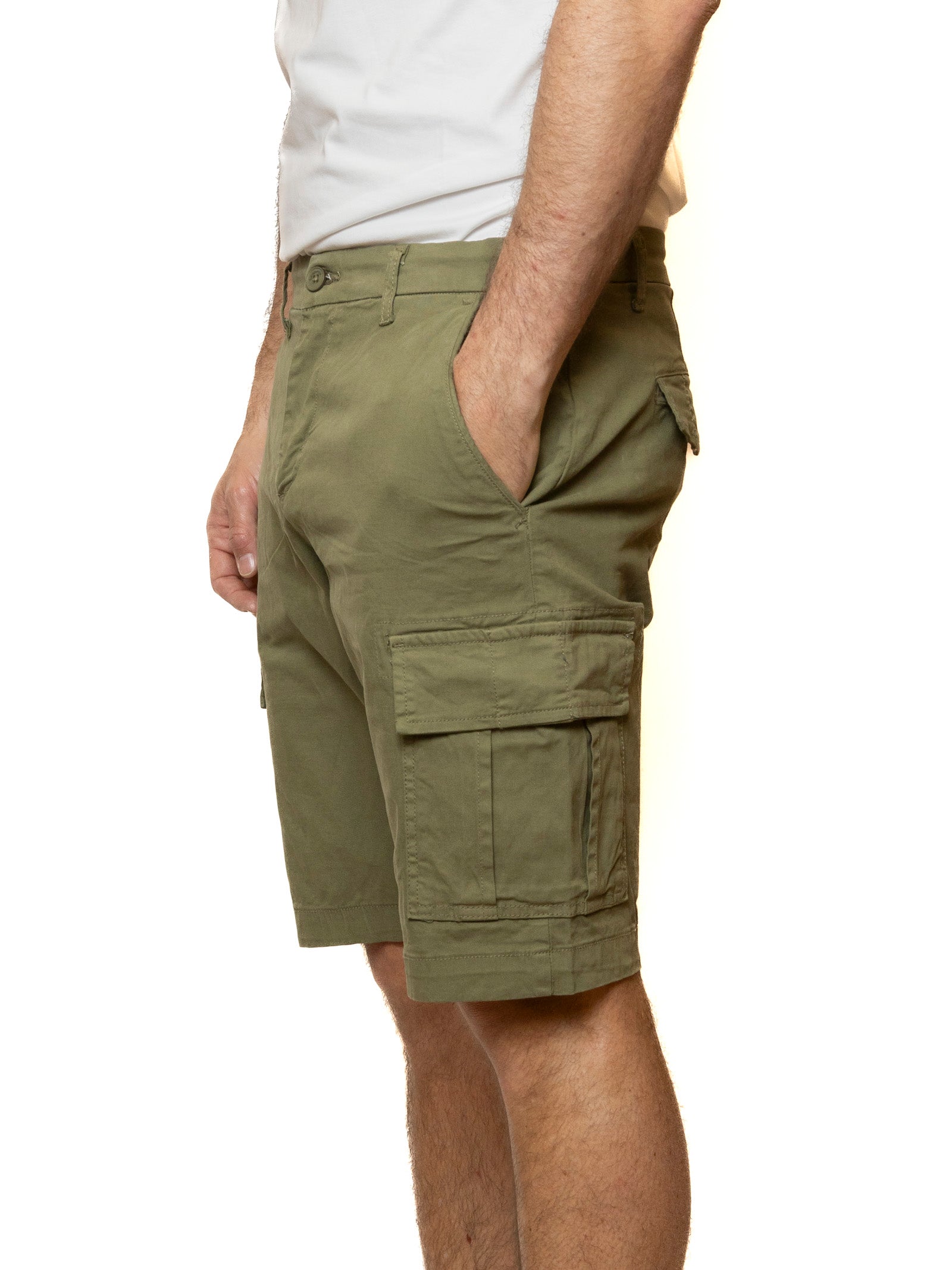 CENSURED bermuda cotone verde BMC522 GC05-34