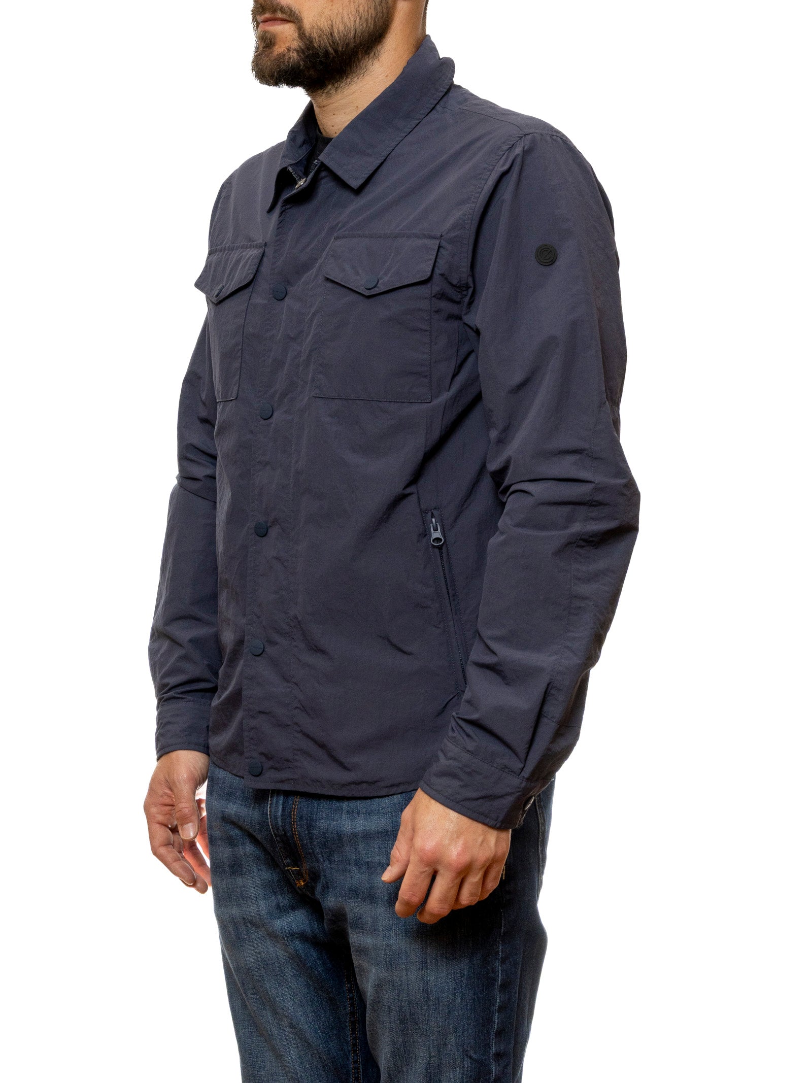 CENSURED giubbino nylon blu JMC505 TAR5-212
