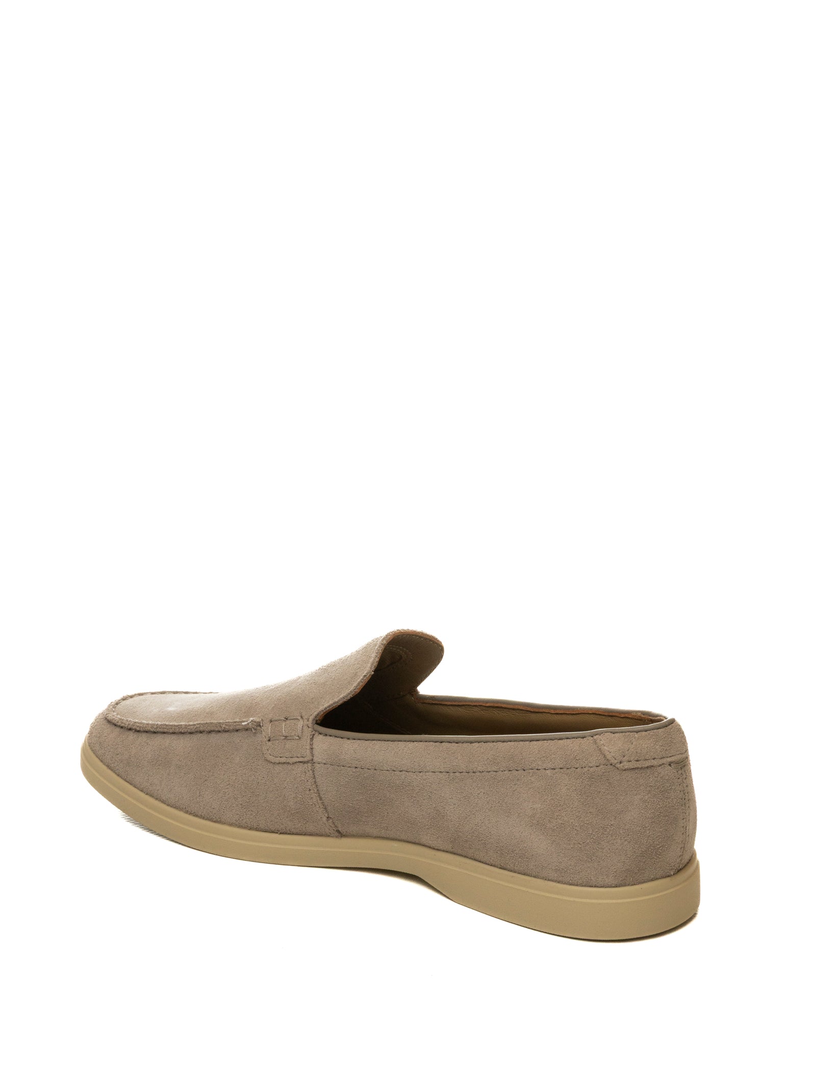 CLARKS ENGLAND Mocassino torford camoscio grigio TORFORD EASY SUEDE-GRAY