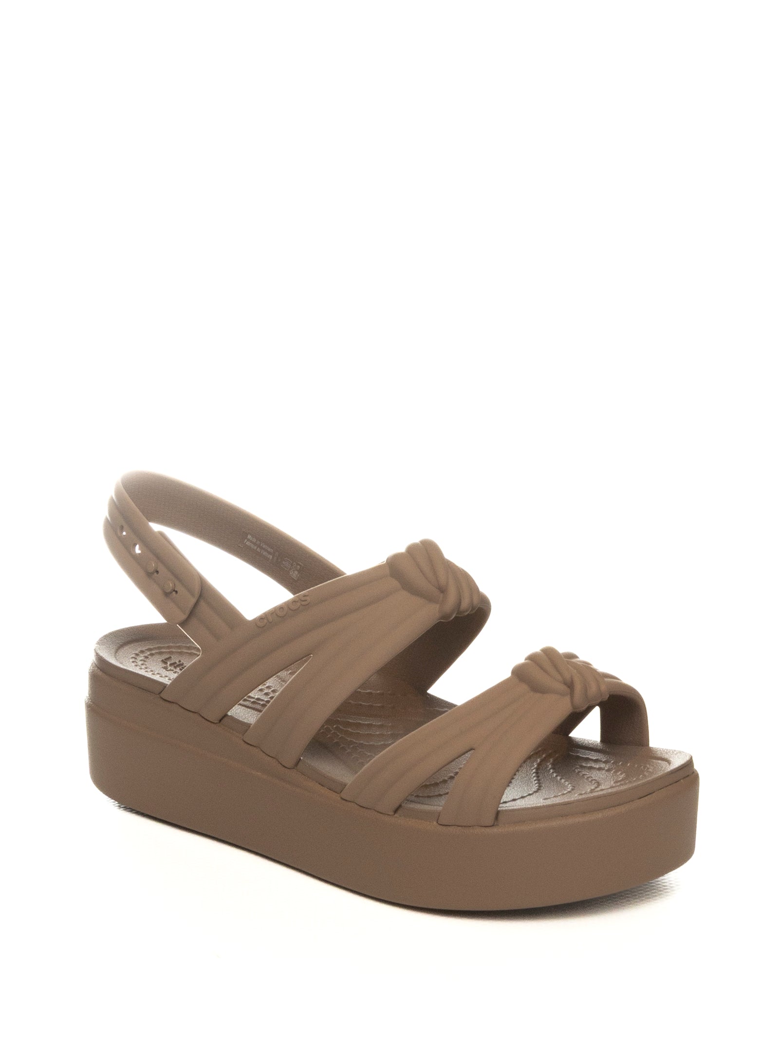 CROCS sandalo brook knot latte 212864 BROOK.KNOT LO-LAT 2Q9