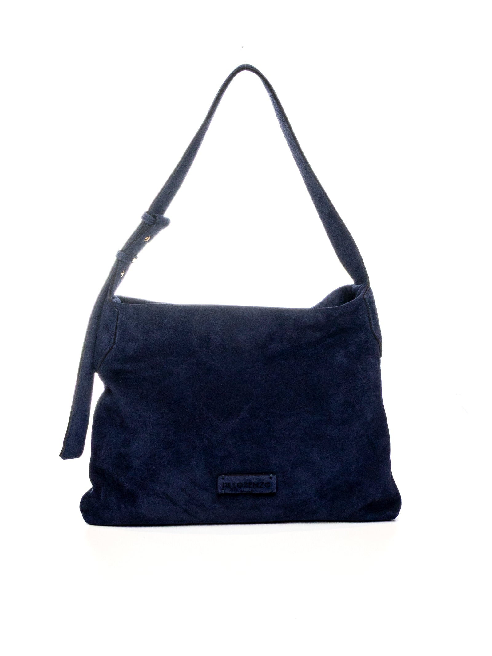 DI LORENZO borsa a spalla carmen blu CARMEN CAMOSCIO-BLU