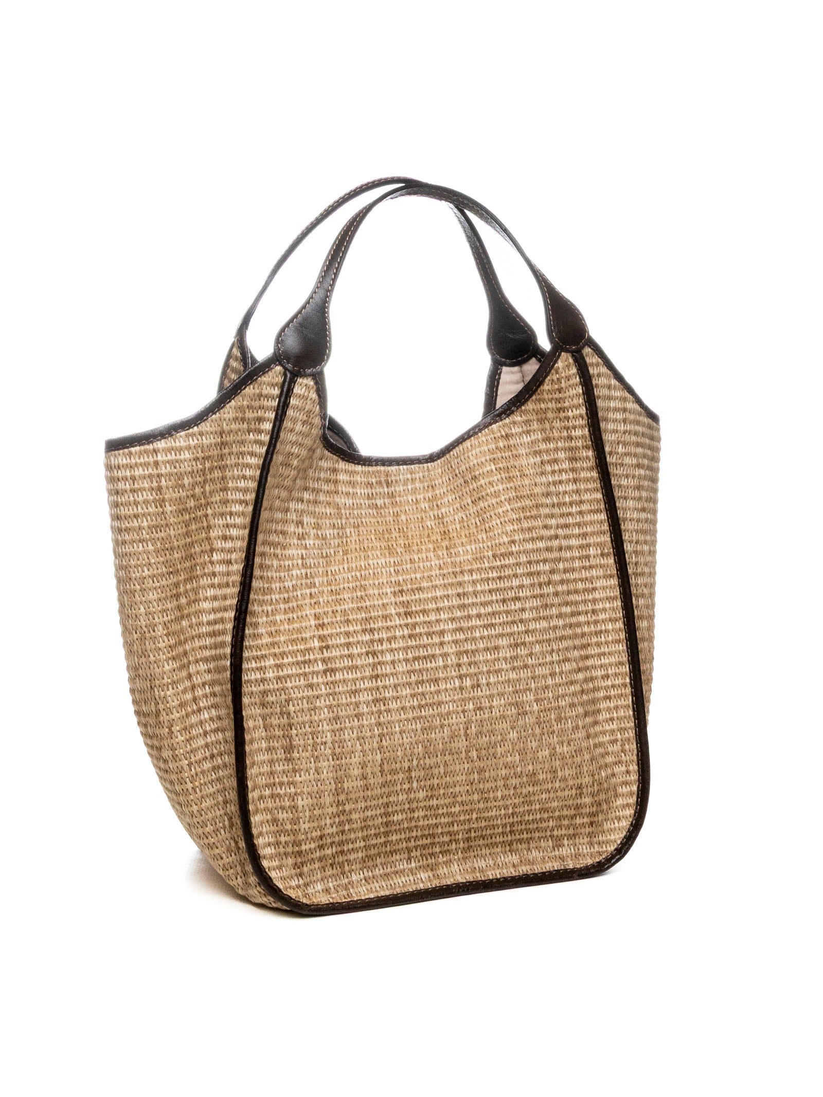 DI LORENZO borsa a spalla gioia beige GIOIA RAFFIA-BEIGE