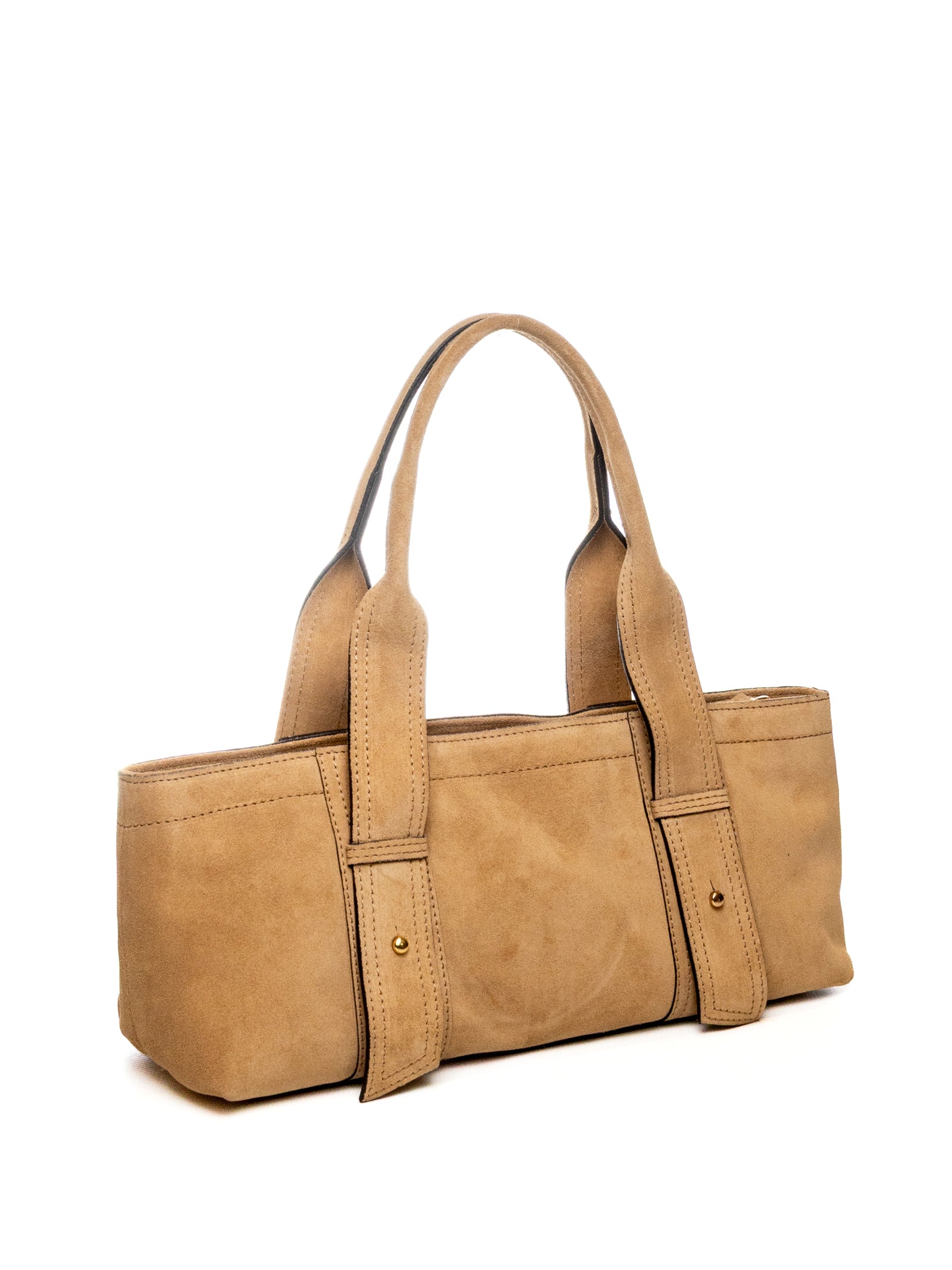 DI LORENZO borsa a spalla giorgia beige GIORGIA CAMOSCIO-DESERTO