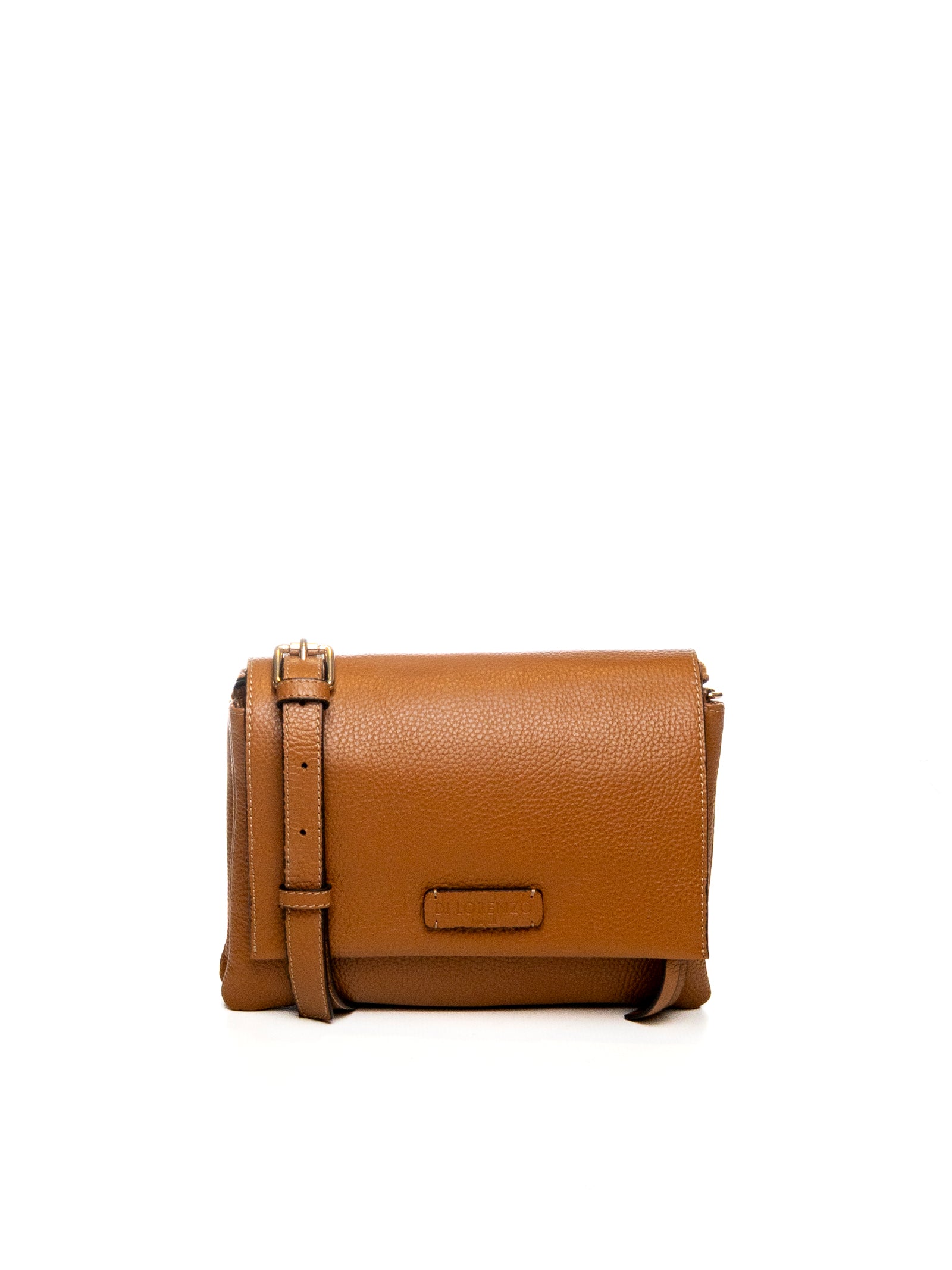DI LORENZO borsa a spalla madonna marrone MADONNA CERVO-CUOIO