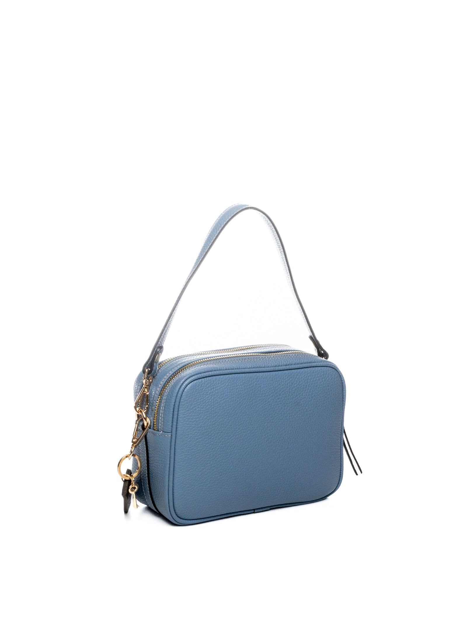 DI LORENZO borsa a spalla viviana azzurra VIVIANA CERVO-CIELO