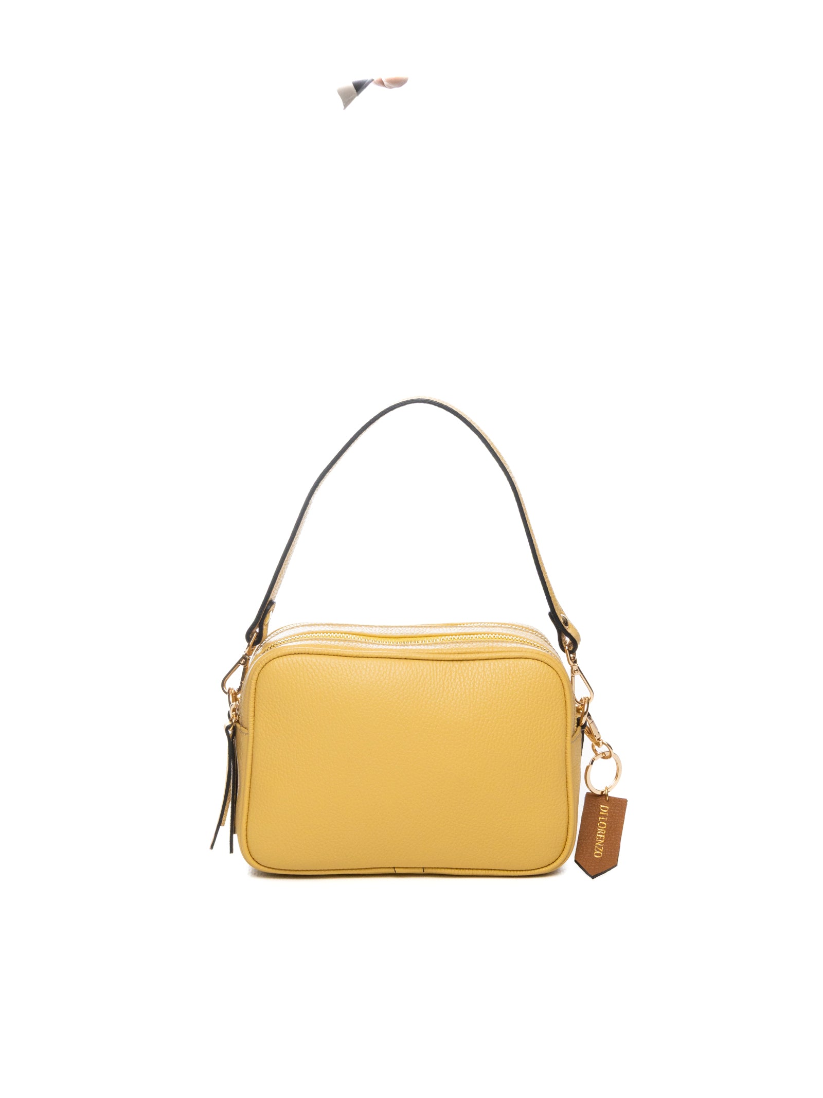 DI LORENZO borsa a spalla viviana giallo VIVIANA CERVO-GIALLO