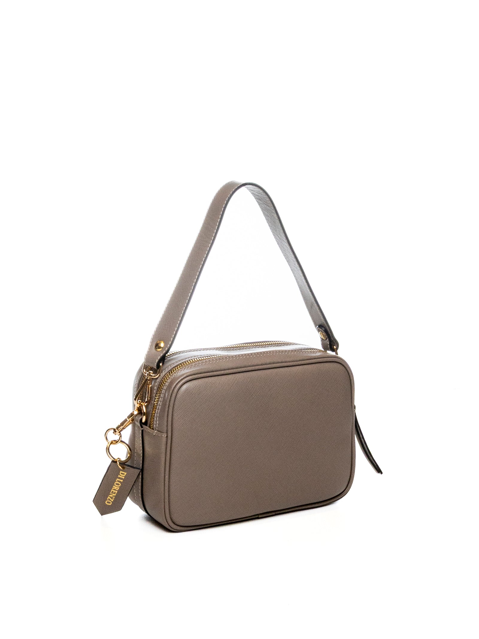 DI LORENZO borsa a spalla viviana taupe VIVIANA SAFFIANO-TAUPE